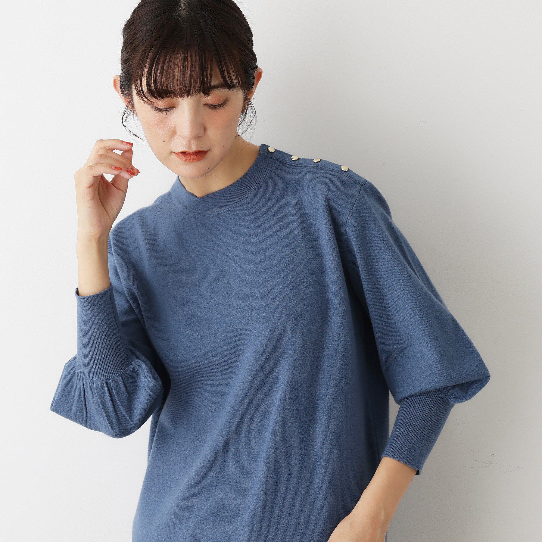 Dessin「【2点セット／洗える】パンツレイヤードワンピース」|ワンピース|