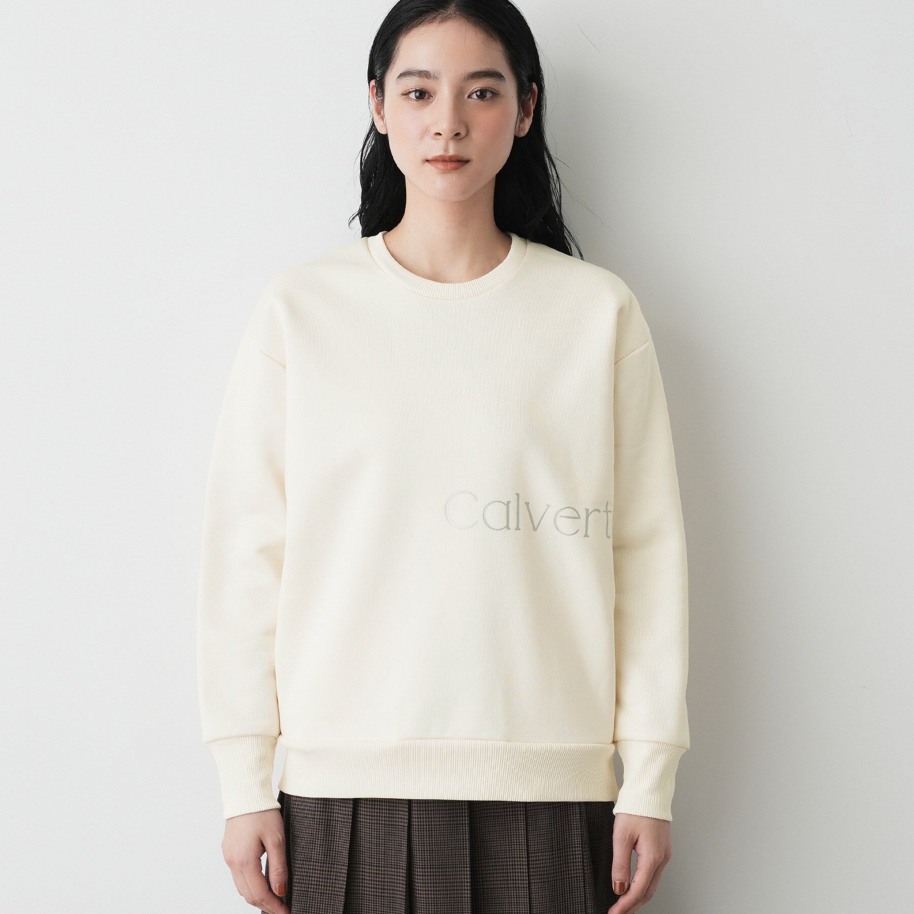 Dessin「【洗える】裏起毛ロゴスウェット」|パーカー|