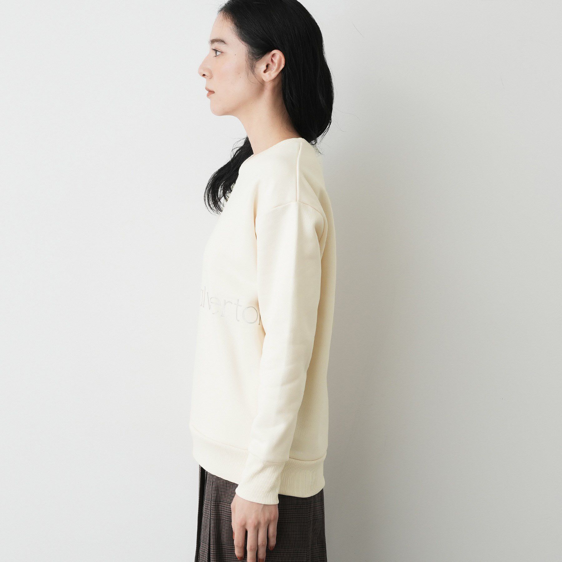 Dessin「【洗える】裏起毛ロゴスウェット」|パーカー|