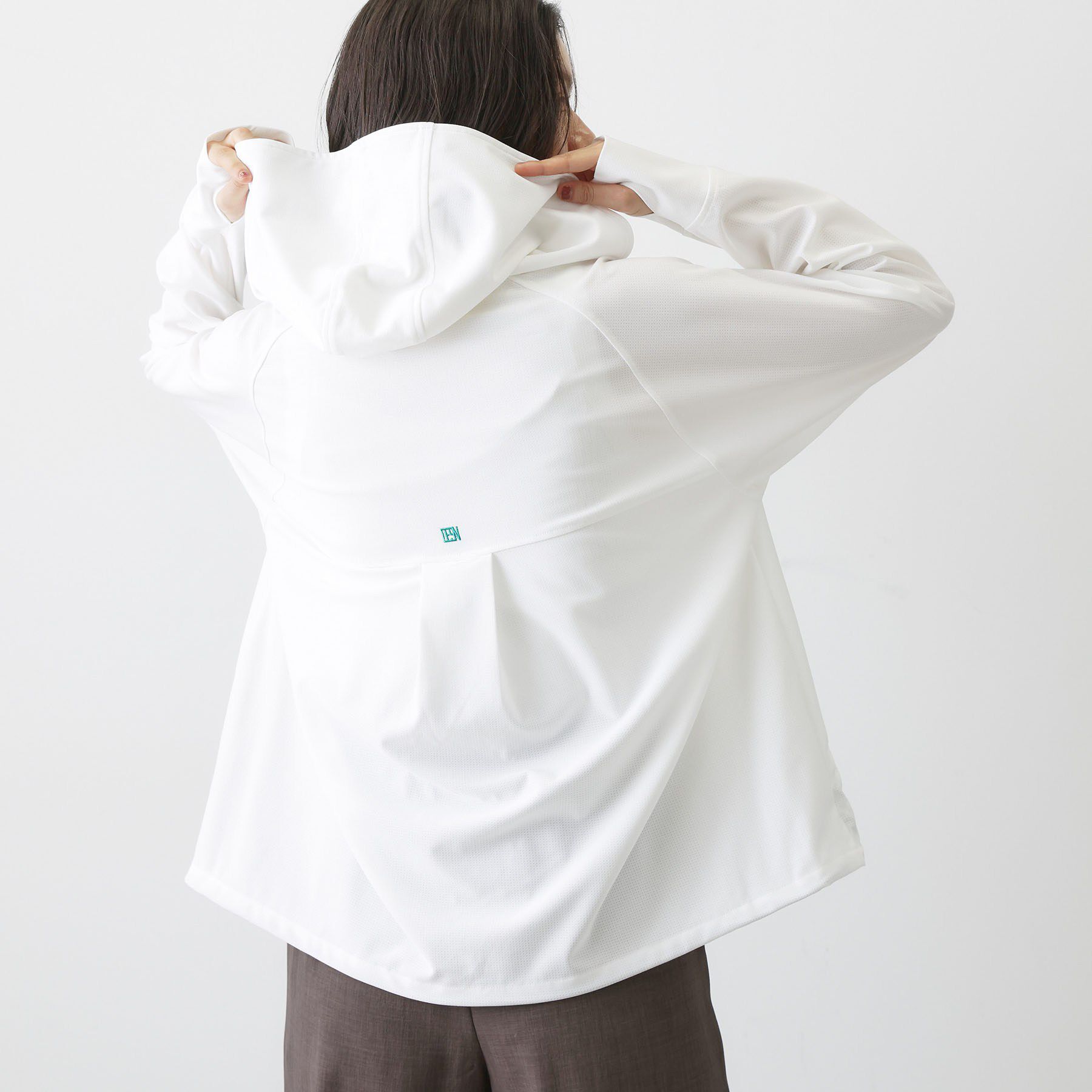 Dessin「【UVカット/吸水速乾】メッシュジップパーカー」|パーカー|