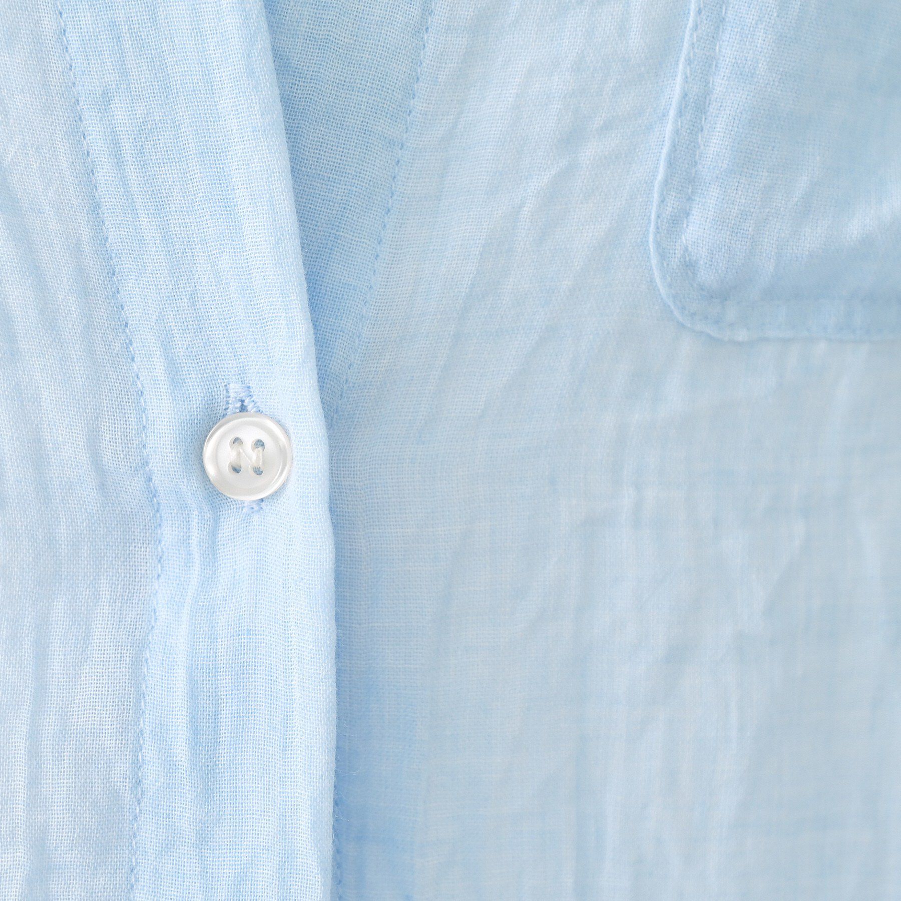 Dessin「【洗える】ドロストリングシアーシャツ」|シャツ・ブラウス|