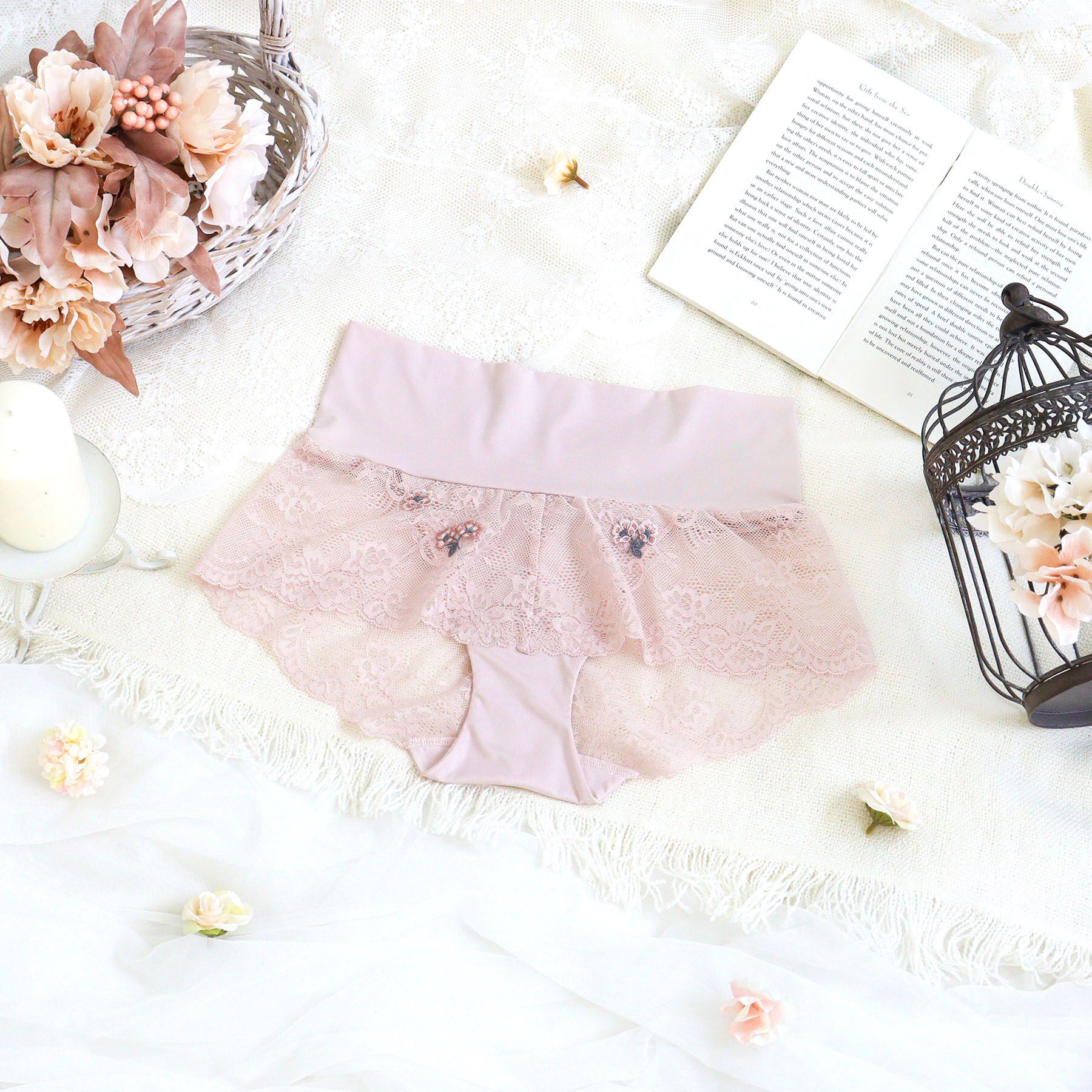 Risa Magli「エルマ おやすみショーツ」|インナー|ピンク(071)