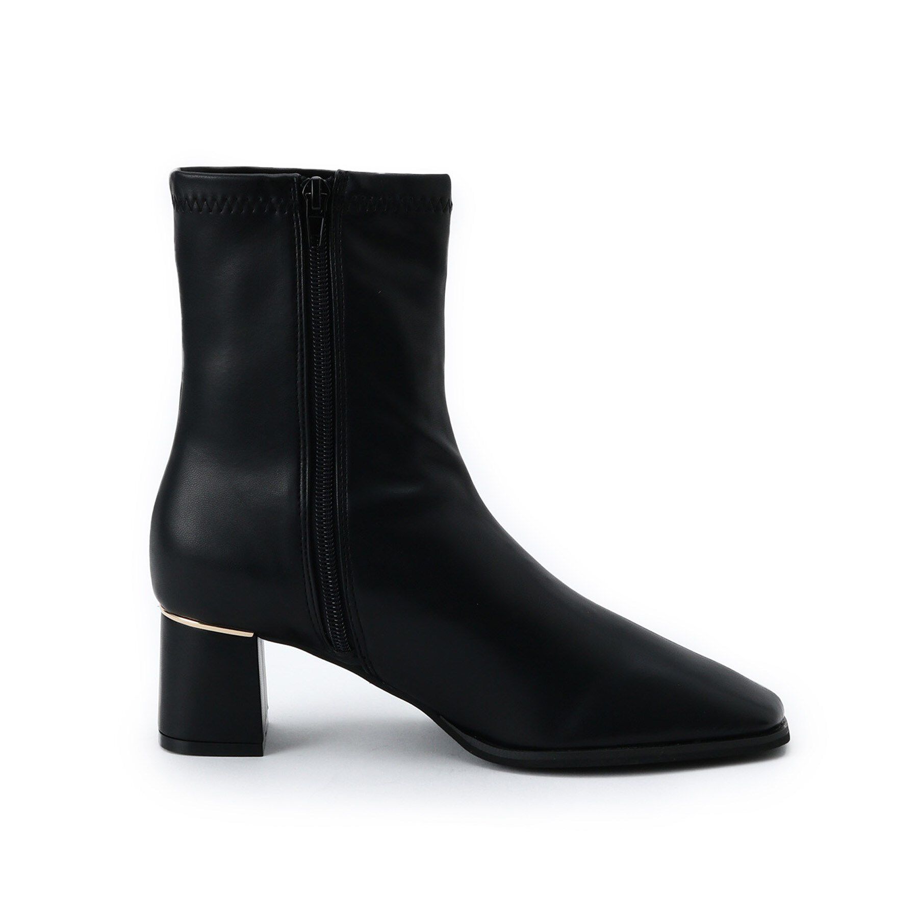 ITS&rsquo;DEMO「ラインヒールブーツ」|ショートブーツ|