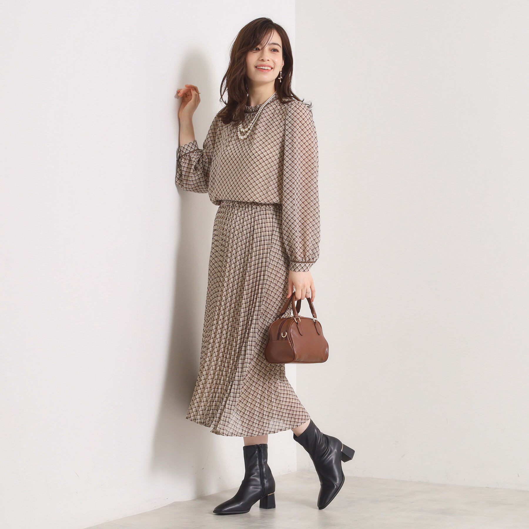 ITS&rsquo;DEMO「ラインヒールブーツ」|ショートブーツ|