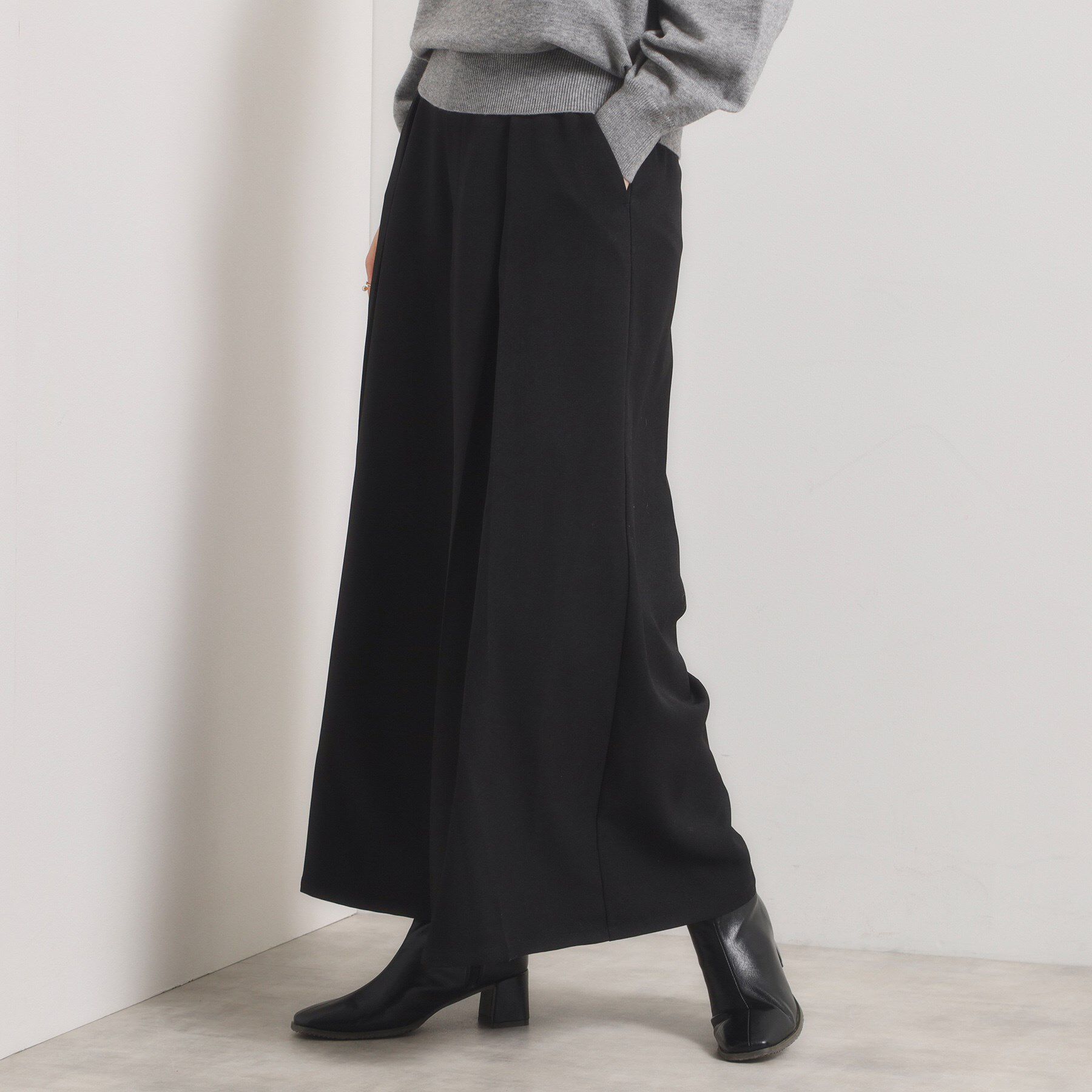 ITS&rsquo;DEMO「【手洗い可】ツイルタックワイドパンツ」|その他|