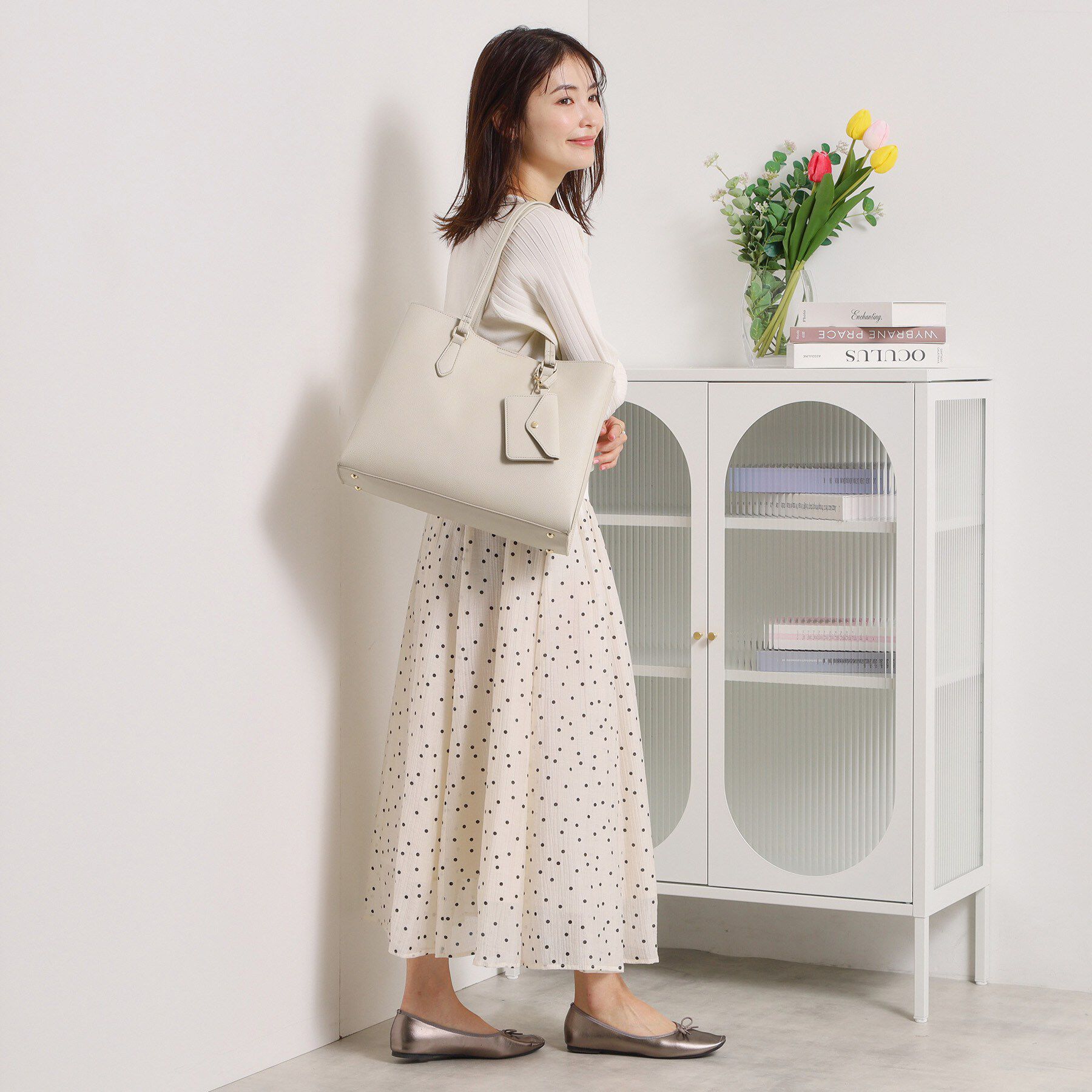 ITS&rsquo;DEMO「パスケース付きA4トート」|トートバッグ|