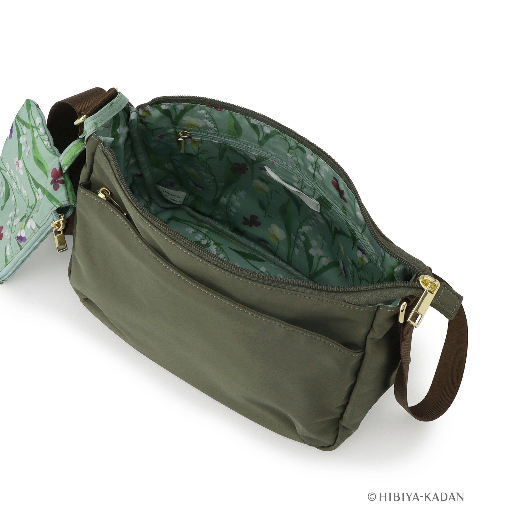 ITS&rsquo;DEMO「【ITS&rsquo;DEMO &times; HIBIYA－KADAN】ポーチ付きショルダー」|ショルダー・メッセンジャー|