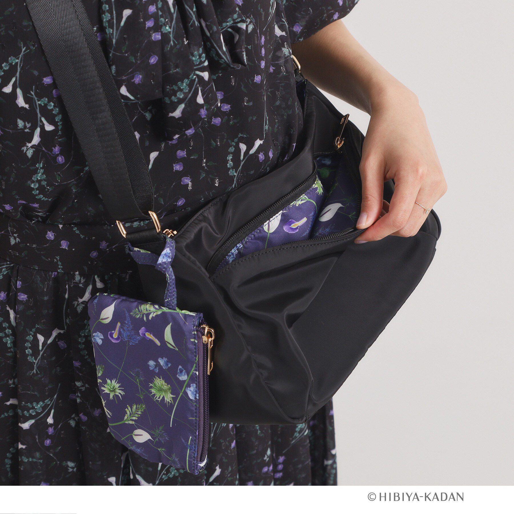 ITS&rsquo;DEMO「【ITS&rsquo;DEMO &times; HIBIYA－KADAN】ポーチ付きショルダー」|ショルダー・メッセンジャー|