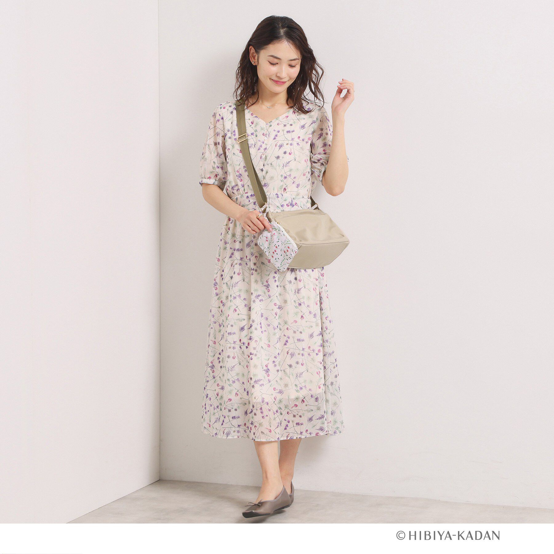 ITS&rsquo;DEMO「【ITS&rsquo;DEMO &times; HIBIYA－KADAN】ポーチ付きショルダー」|ショルダー・メッセンジャー|