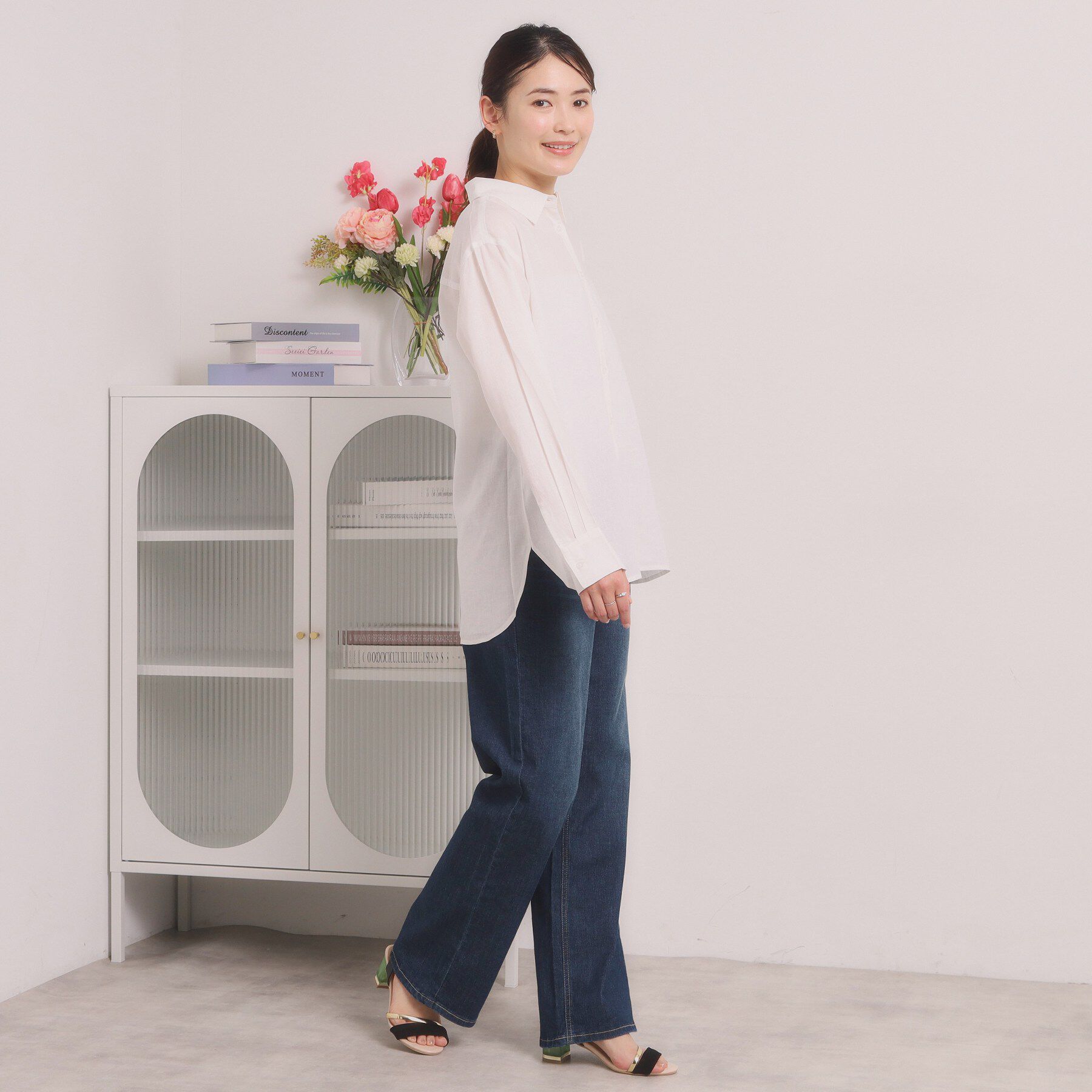 ITS&rsquo;DEMO「＜EDWIN＞ COOL WIDE PANTS【吸水速乾】」|デニム|