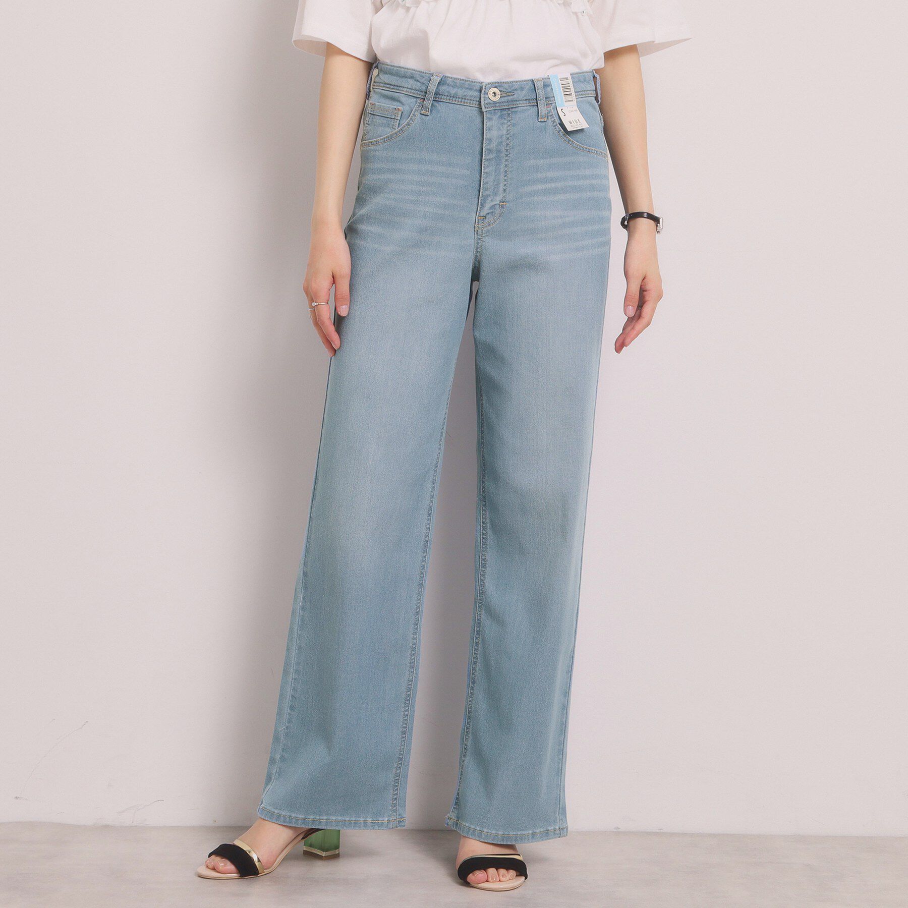 ITS&rsquo;DEMO「＜EDWIN＞ COOL WIDE PANTS【吸水速乾】」|デニム|