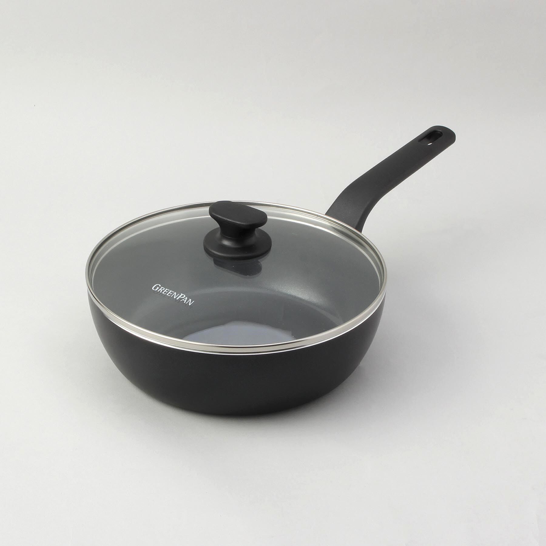212 KITCHEN STORE「エッセンス フライパン 24cm 深型 ガラス蓋付き  ＜GreenPan  グリーンパン＞」|食器・キッチングッズ|
