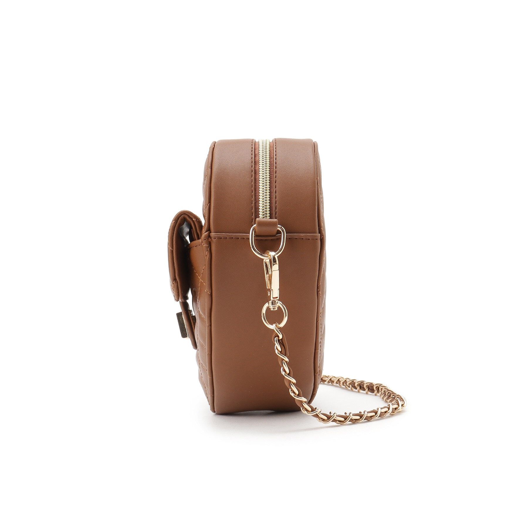 Ober Tashe「ハート キルト チェーンベルト ショルダーバッグ」|ショルダー・メッセンジャー|