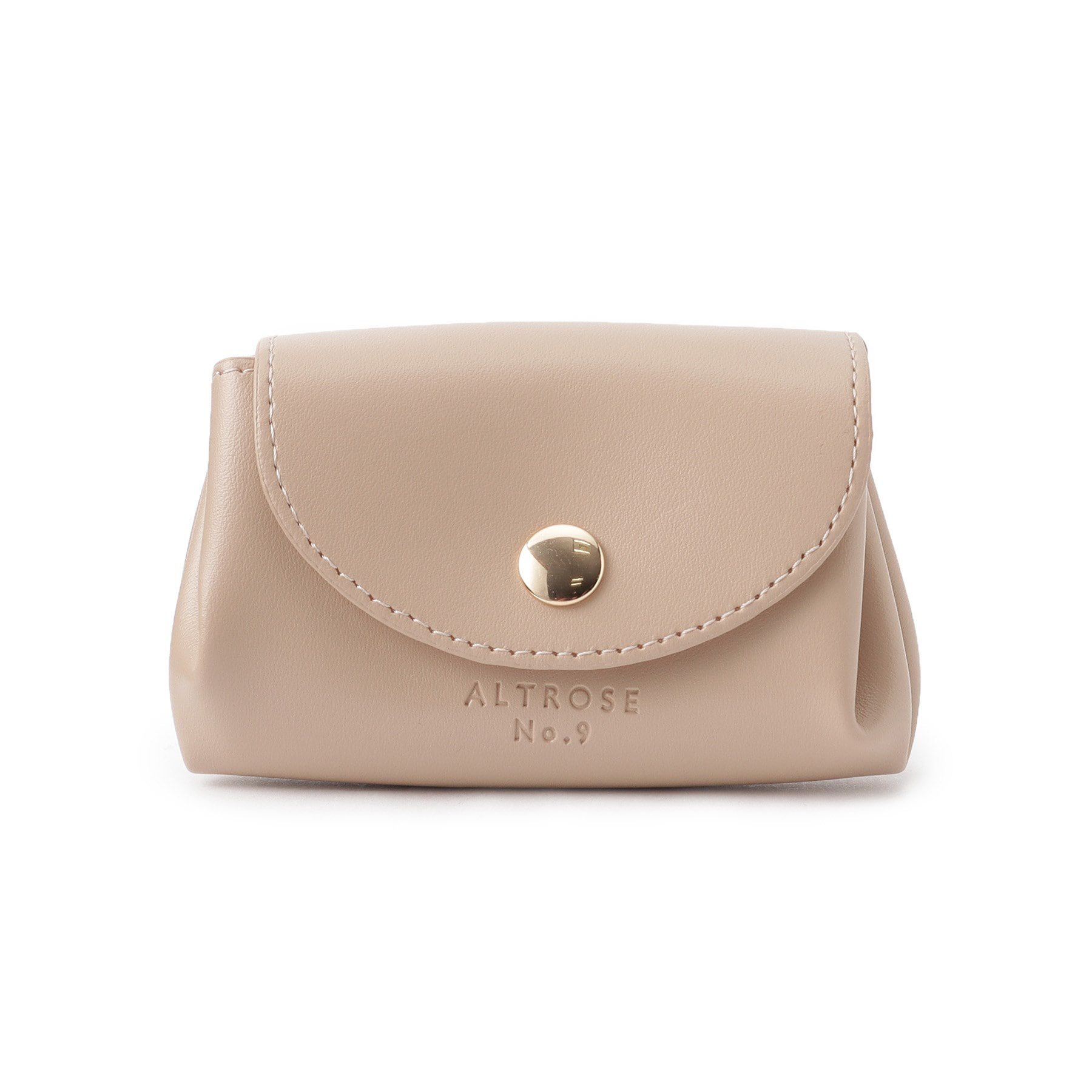 Ober Tashe「【新生活・新学期】9色展開！お札が折れない ミニ財布 ミニウォレット」|財布|ベージュ(052)