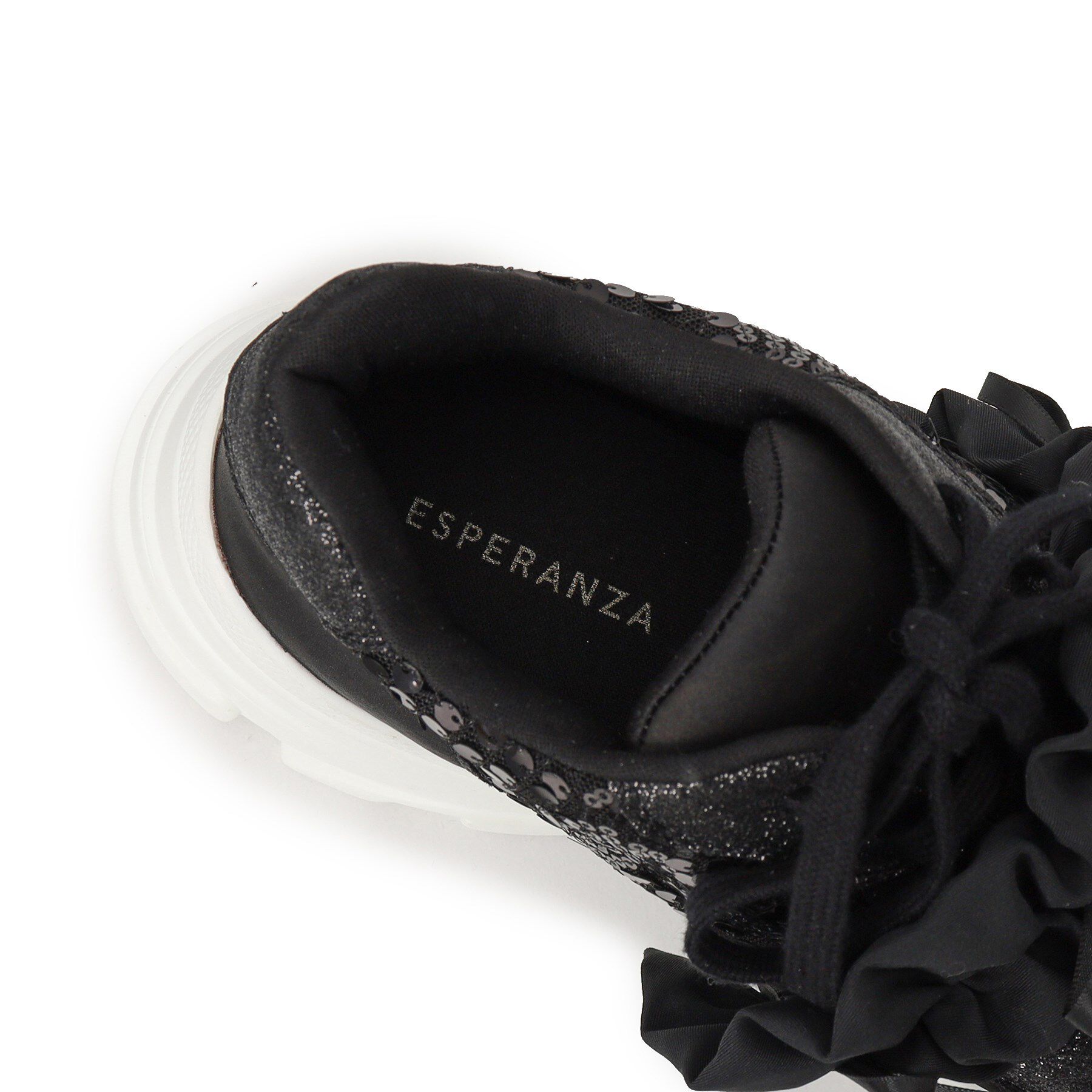 ESPERANZA「2WAYフリルベルトスパンコールスニーカー」|スニーカー|