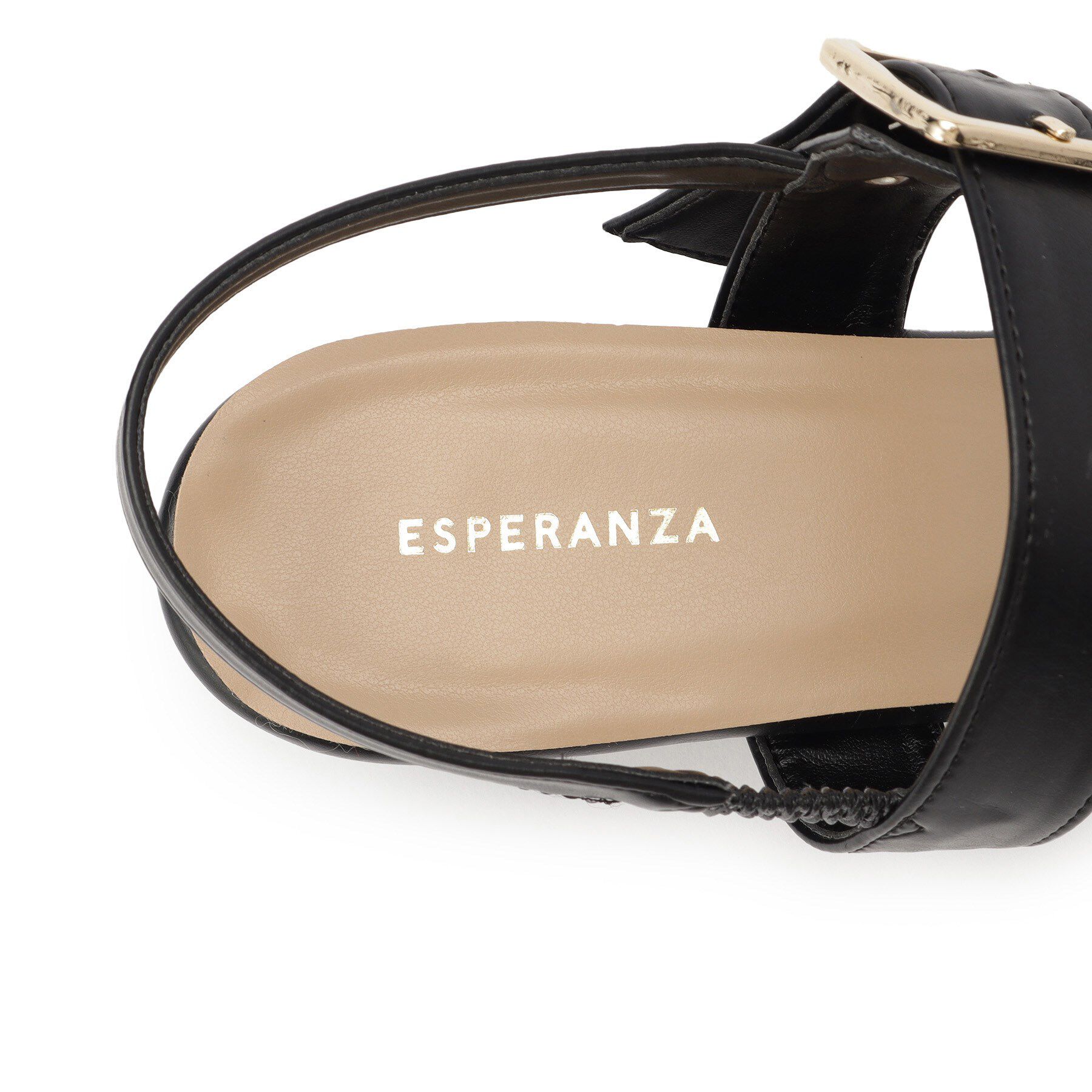 ESPERANZA「配色バックルベルトサンダル」|サンダル|