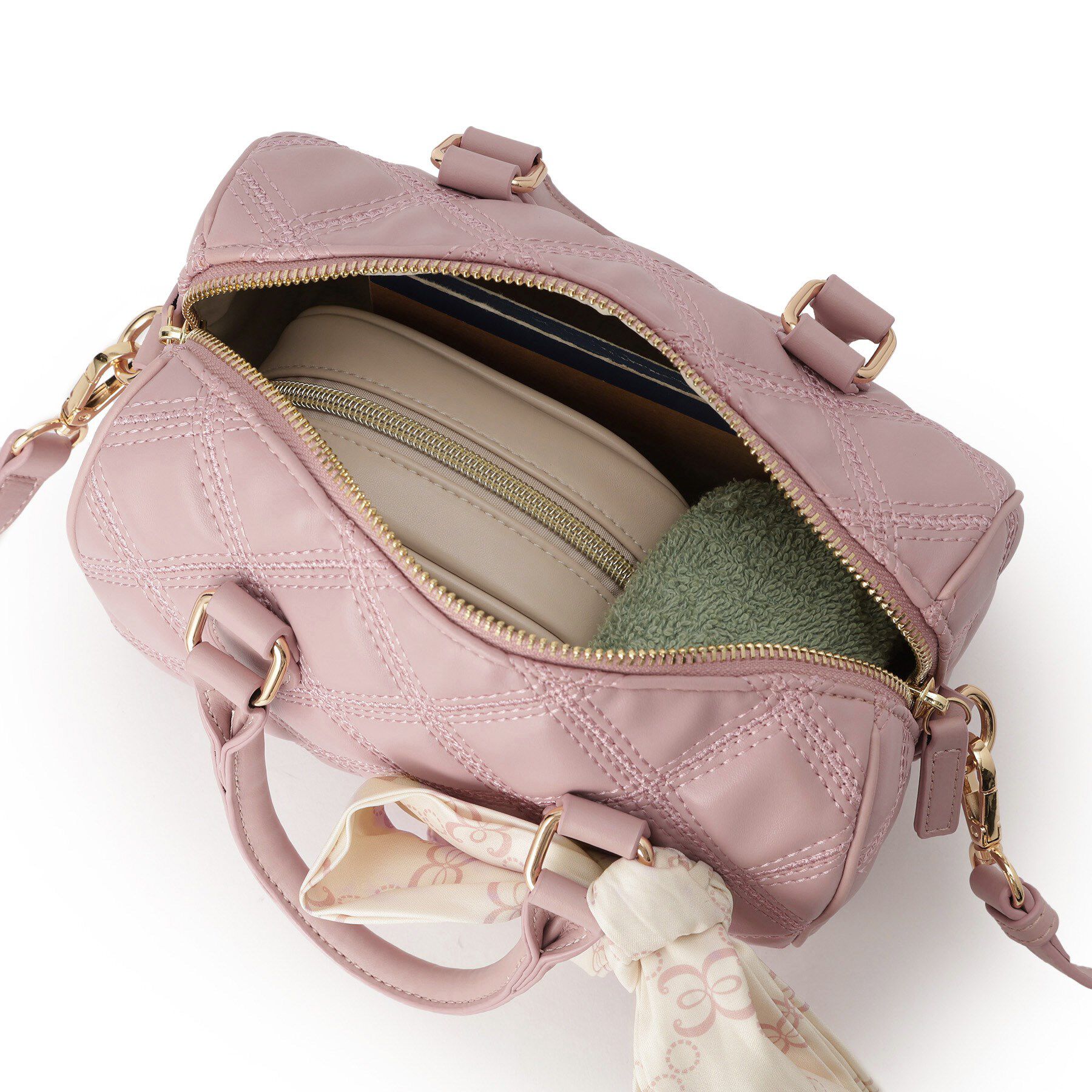 ESPERANZA「スカーフリボンキルティングバッグ」|ショルダー・メッセンジャー|