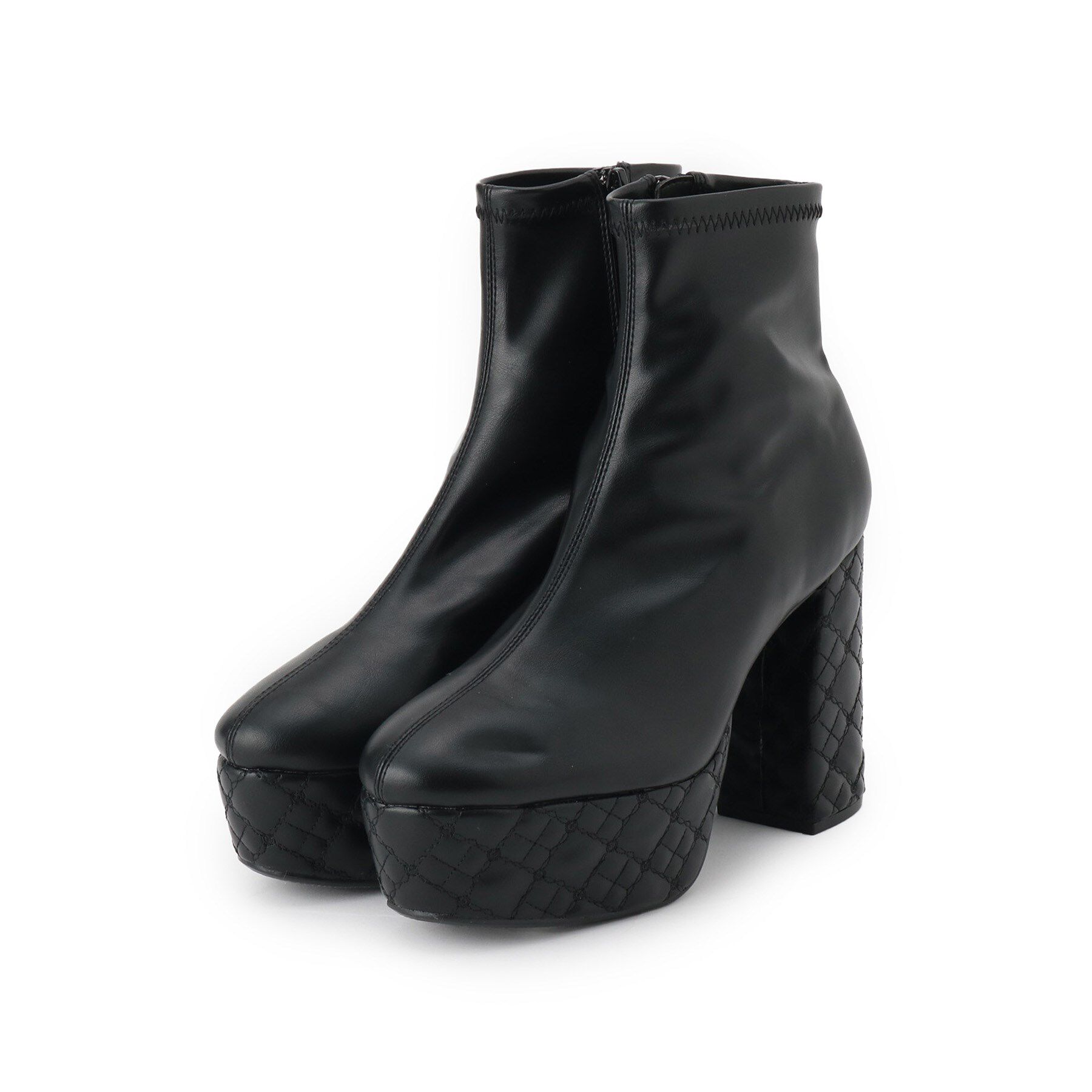 ESPERANZA「【ラク盛り／ショートブーツ】リピーター続出／脚長美脚 マルチWAYショートブーツ」|ショートブーツ|