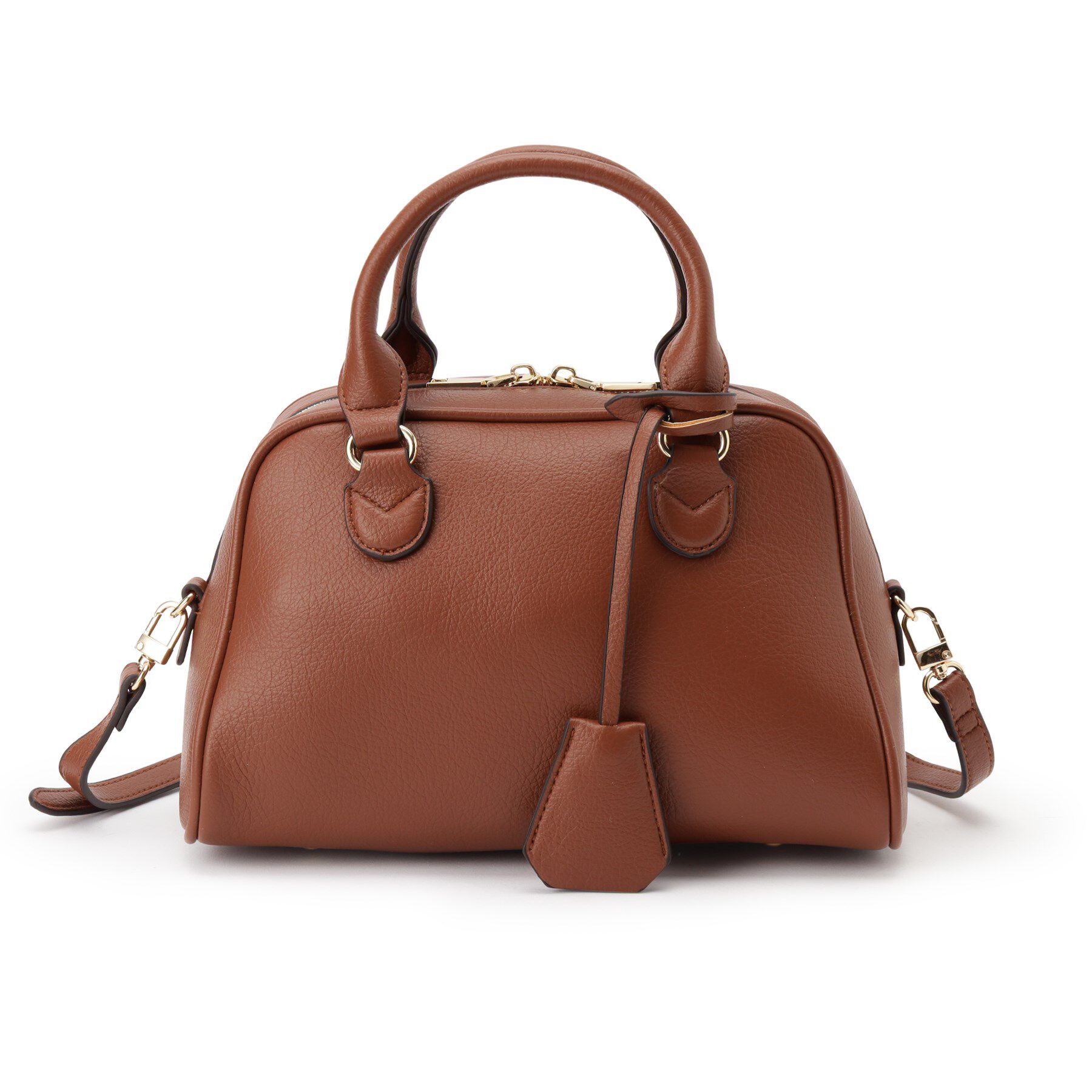 ESPERANZA「シボフェイクレザー2WAYボストンバッグ」|ボストンバッグ|