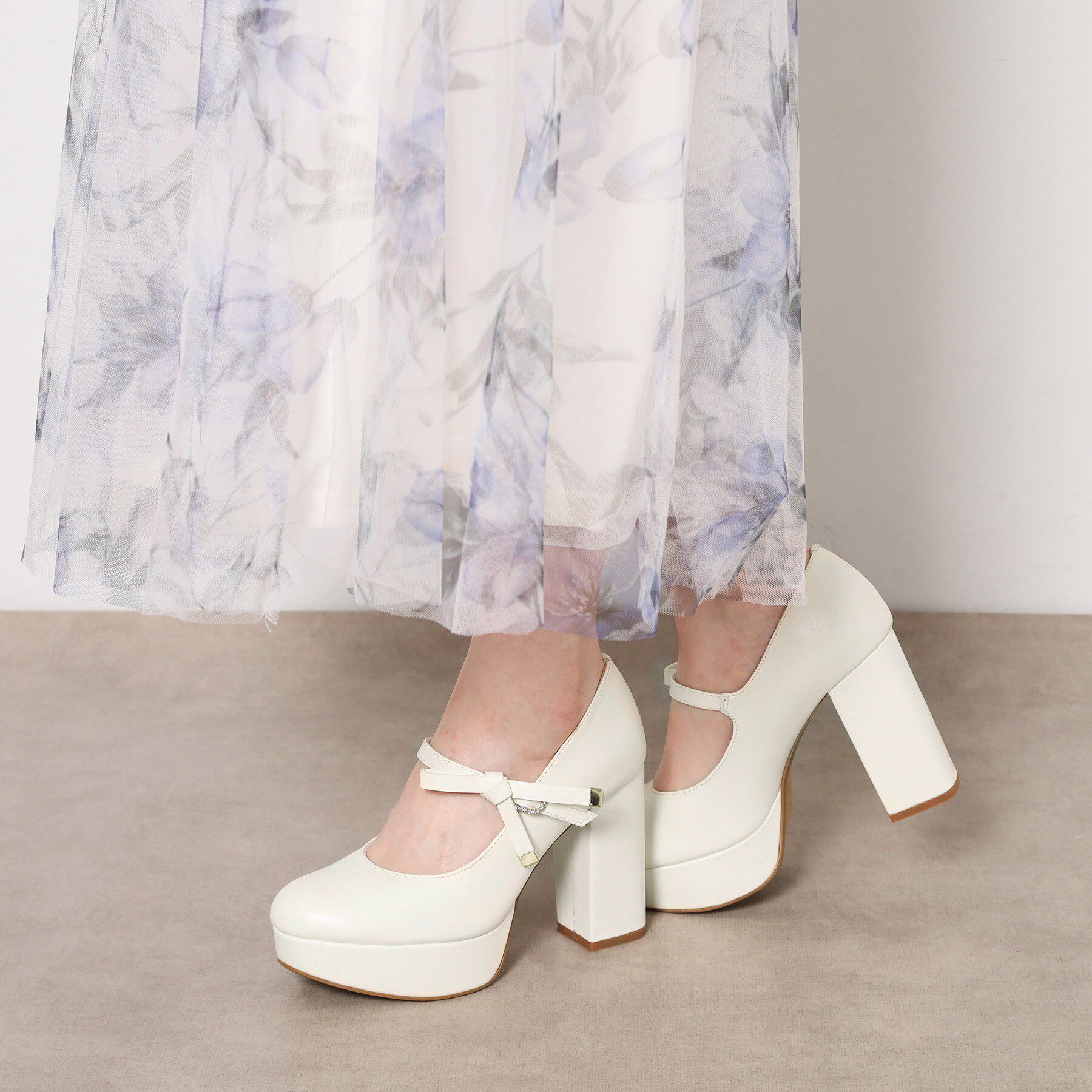 ESPERANZA「リボン2WAYストームパンプス」|パンプス|