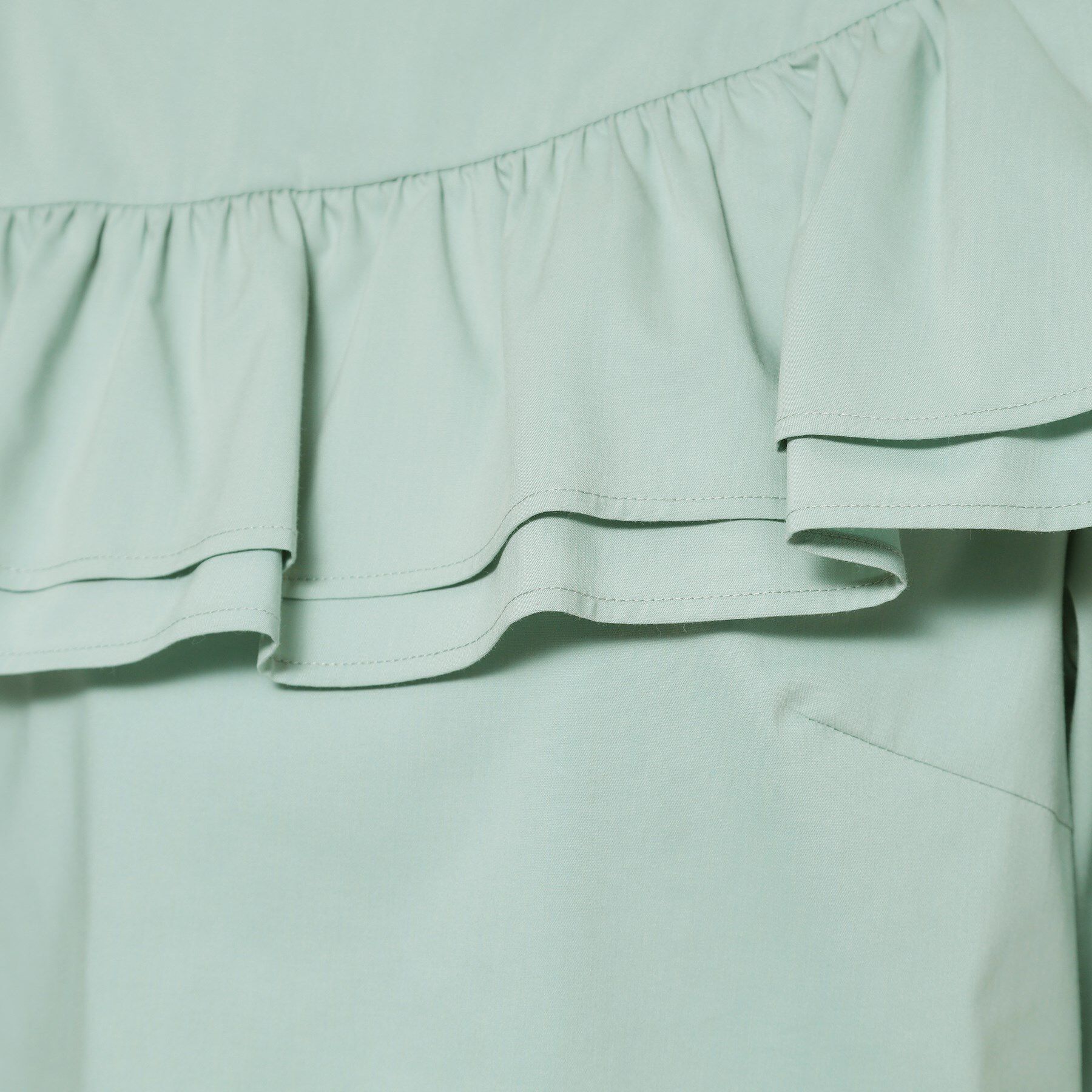 SunaUna「【洗える】アシメフリルブラウス」|シャツ・ブラウス|