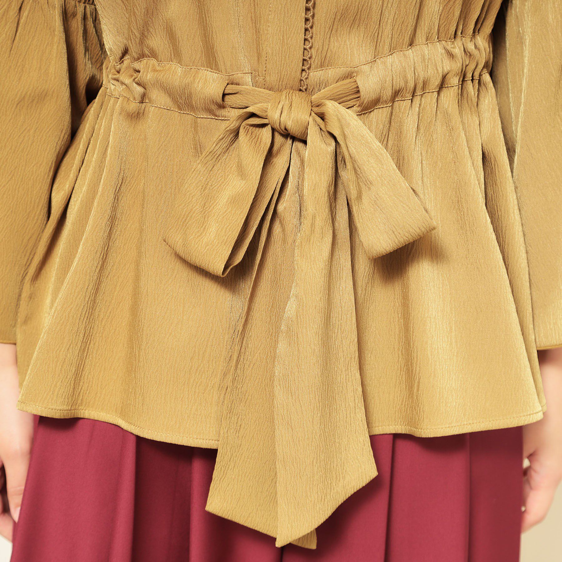 SunaUna「【COLLECTION LINE】フレアスリーブブラウス」|シャツ・ブラウス|