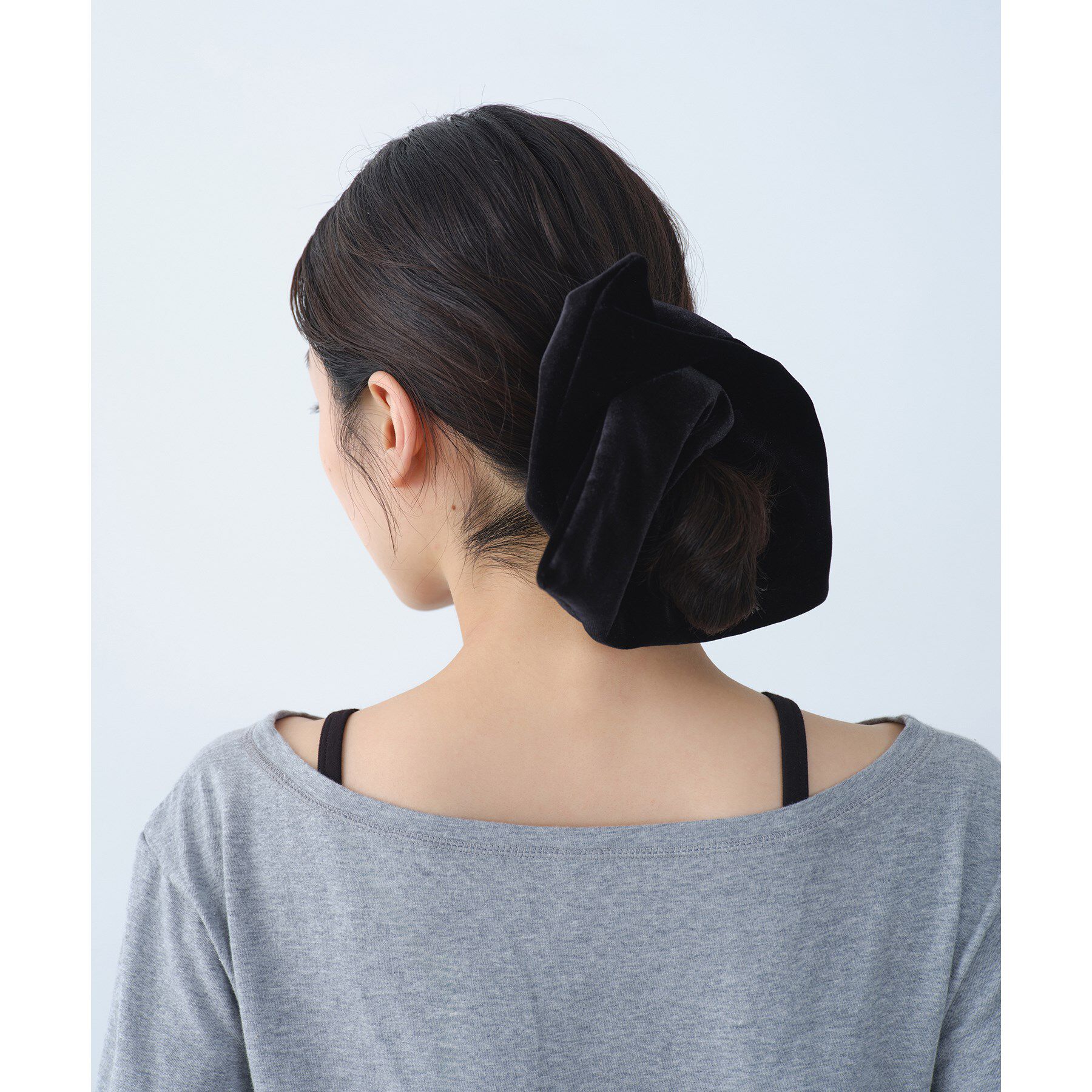 CODE A「heyep｜Velour Square Scrunchie － Medium」|その他|