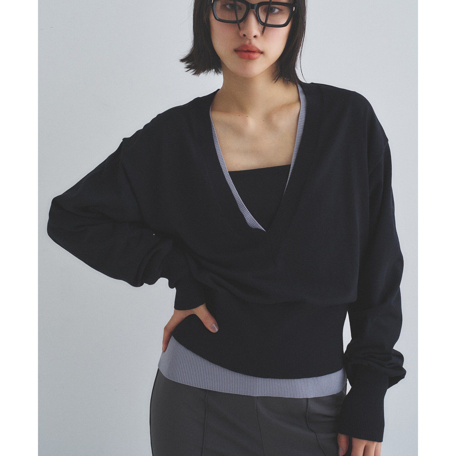 CODE A「V pullover knit」|ニット・セーター|
