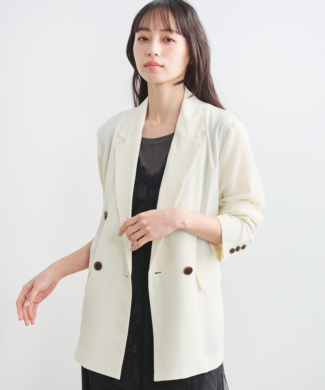 COCO DEAL「ゆるテロシャツジャケット」|テーラードジャケット|