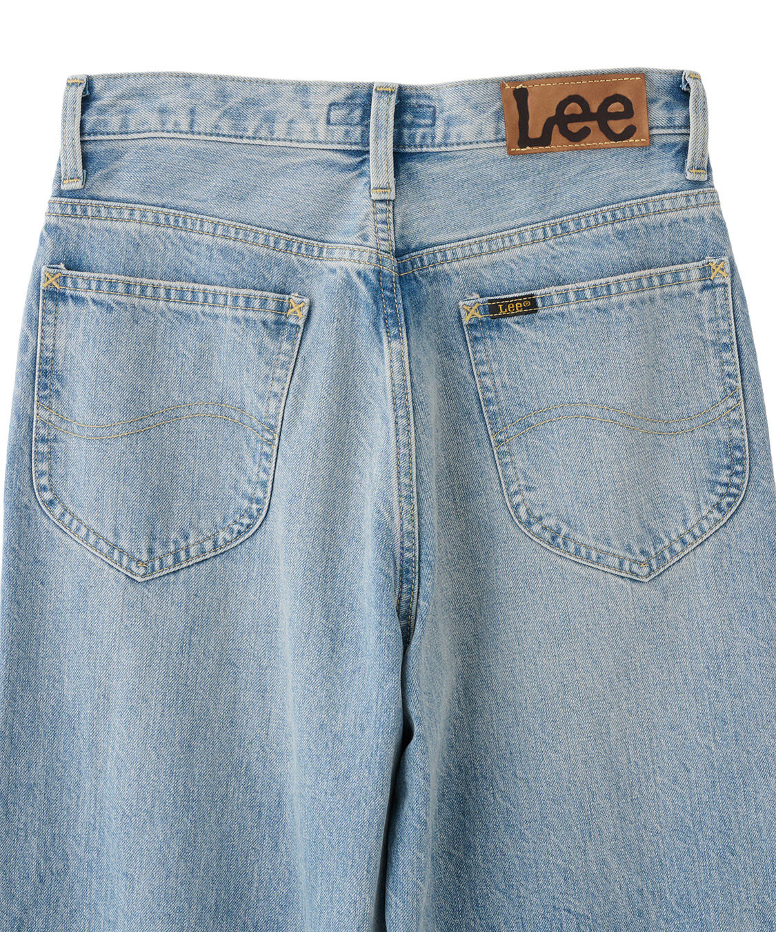 COCO DEAL「《COCO DEAL/Lee》ニースリットストレートデニムパンツ」|デニム|