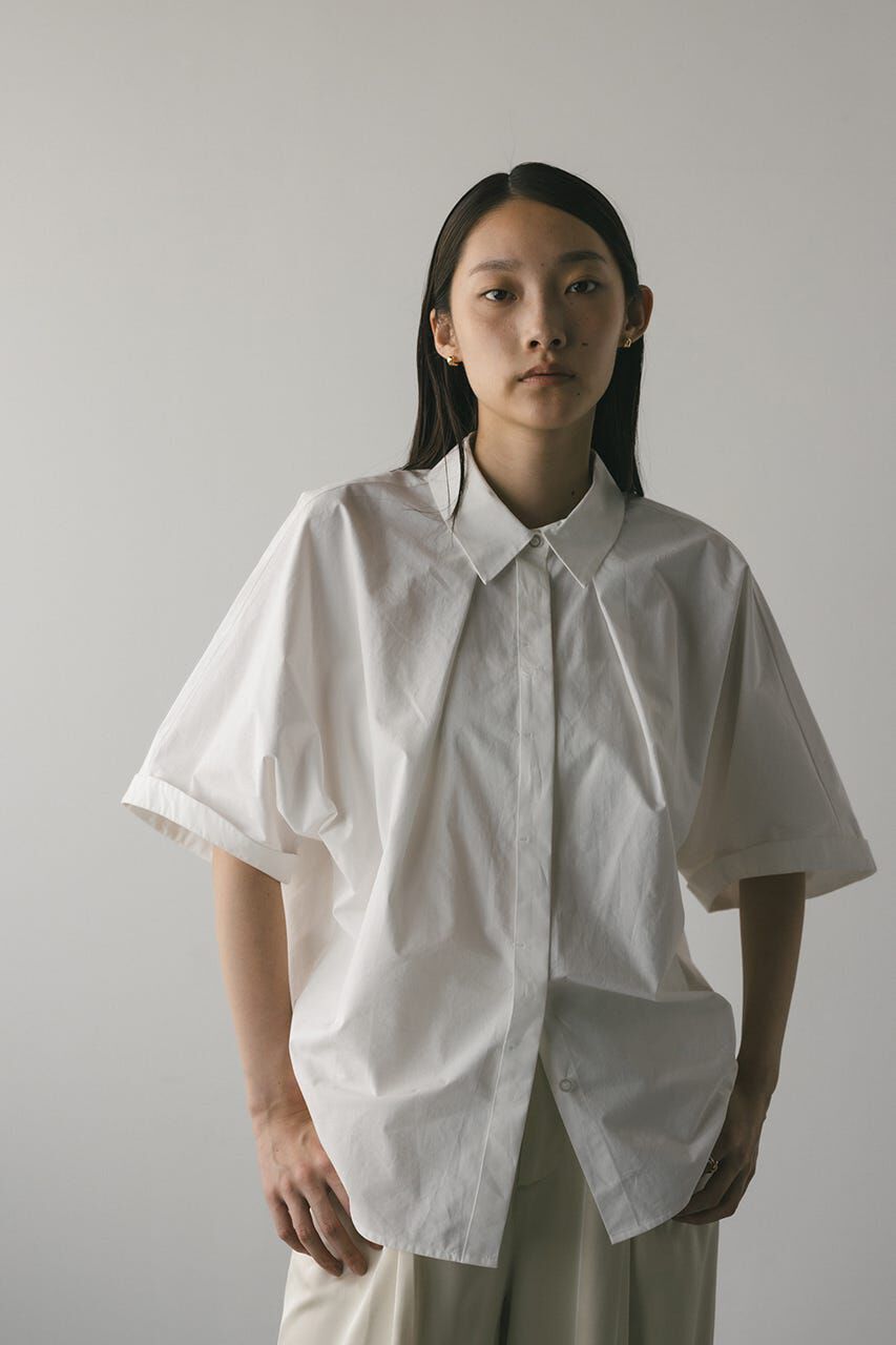 STYLEMIXER「ドルマンハーフスリーブシャツ」|シャツ・ブラウス|