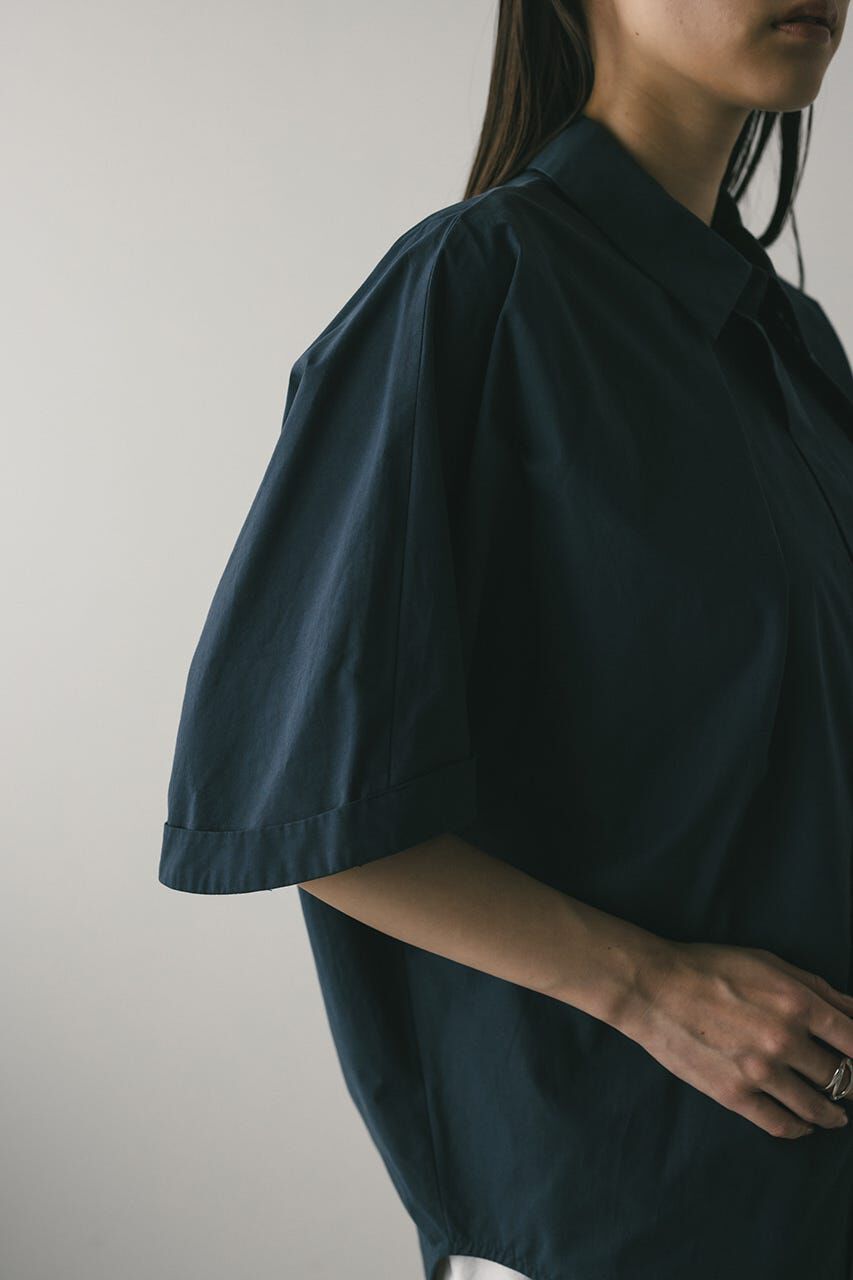 STYLEMIXER「ドルマンハーフスリーブシャツ」|シャツ・ブラウス|