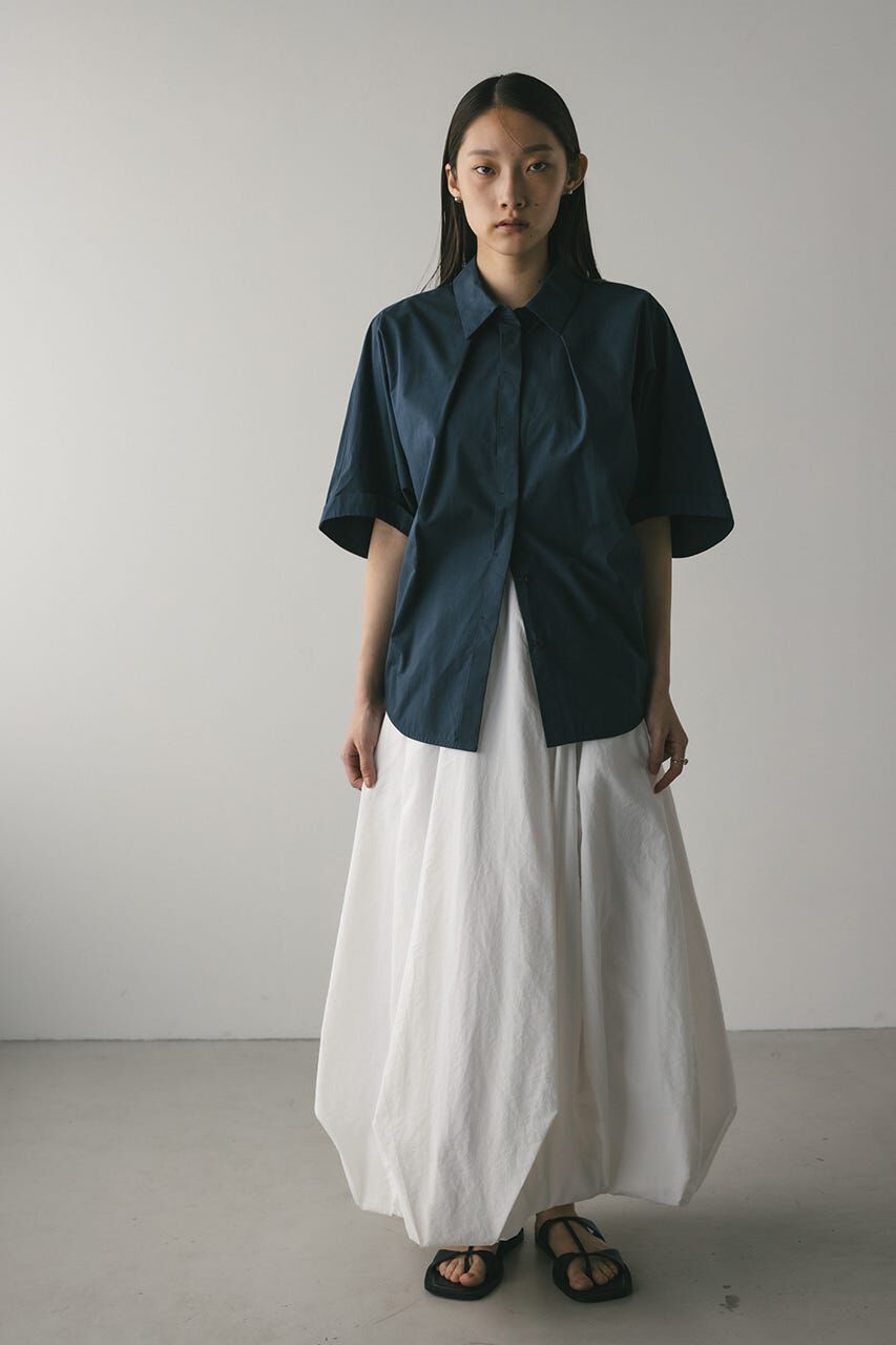 STYLEMIXER「ドルマンハーフスリーブシャツ」|シャツ・ブラウス|