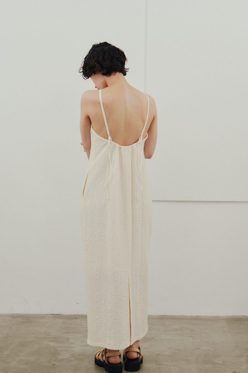 STYLEMIXER「バックオープンナローキャミドレス」|ワンピース|