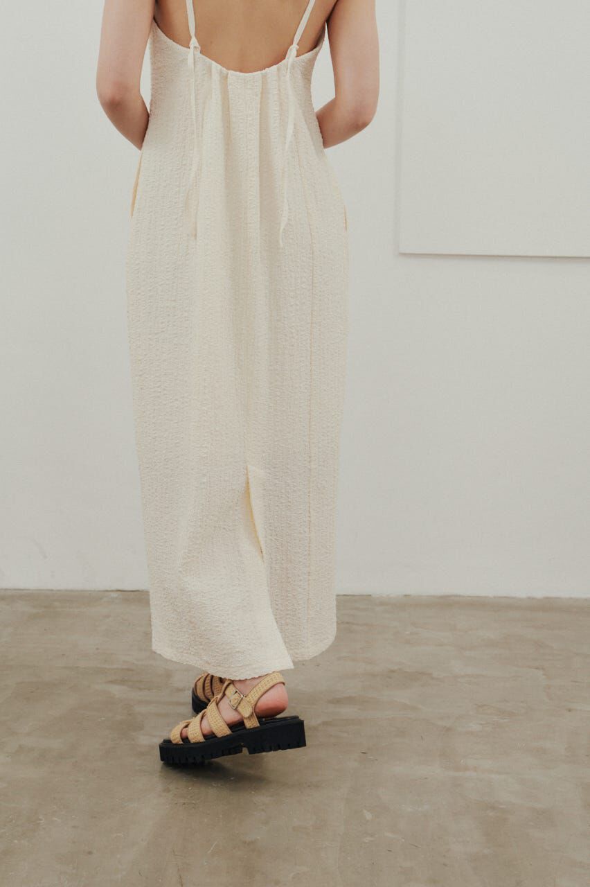 STYLEMIXER「バックオープンナローキャミドレス」|ワンピース|