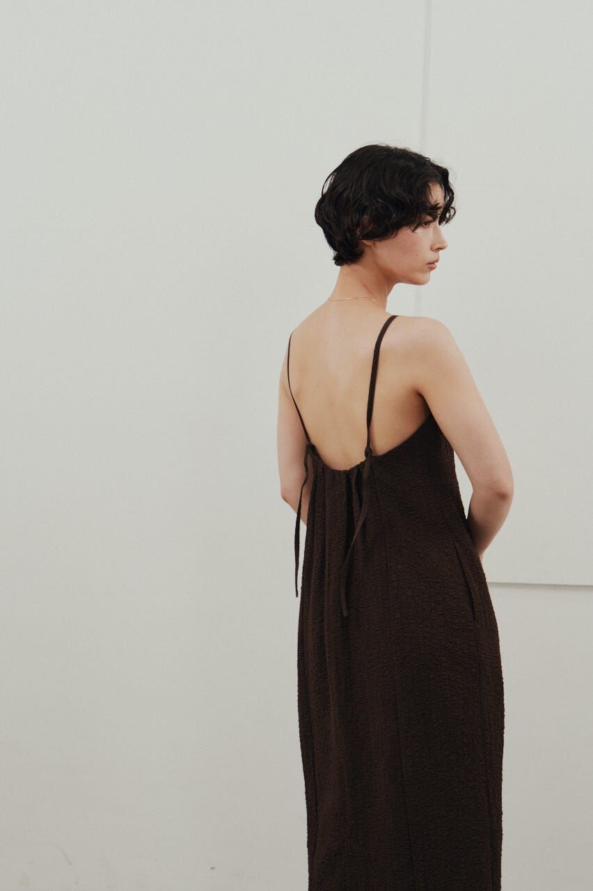 STYLEMIXER「バックオープンナローキャミドレス」|ワンピース|