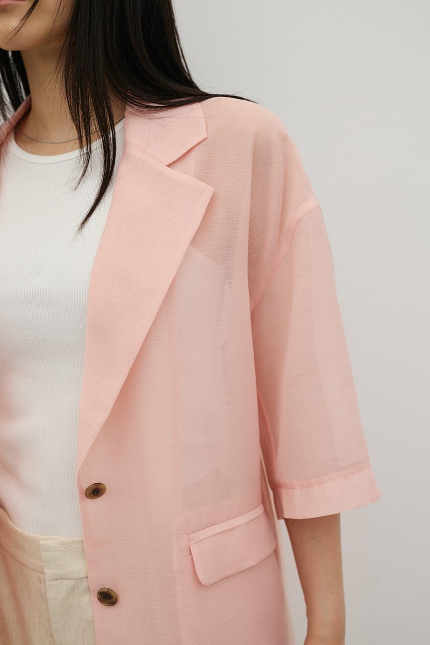 STYLEMIXER「ハーフスリーブシアーテーラージャケット」|その他|