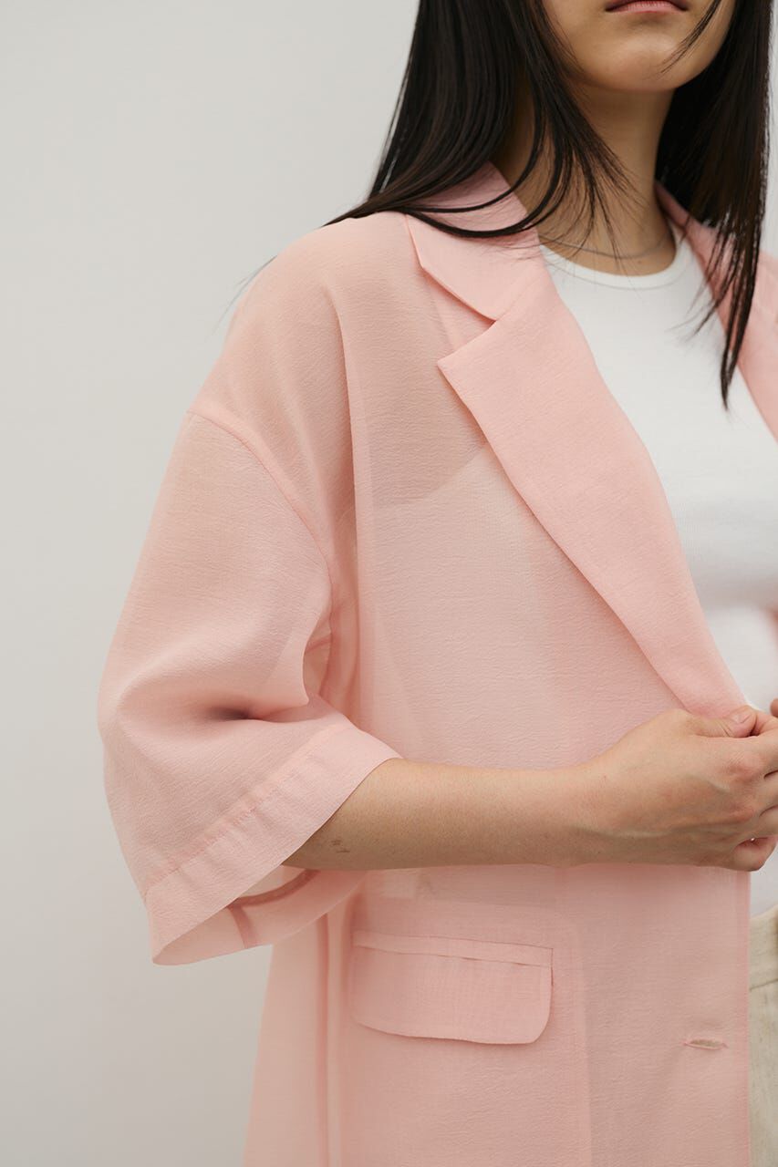 STYLEMIXER「ハーフスリーブシアーテーラージャケット」|その他|