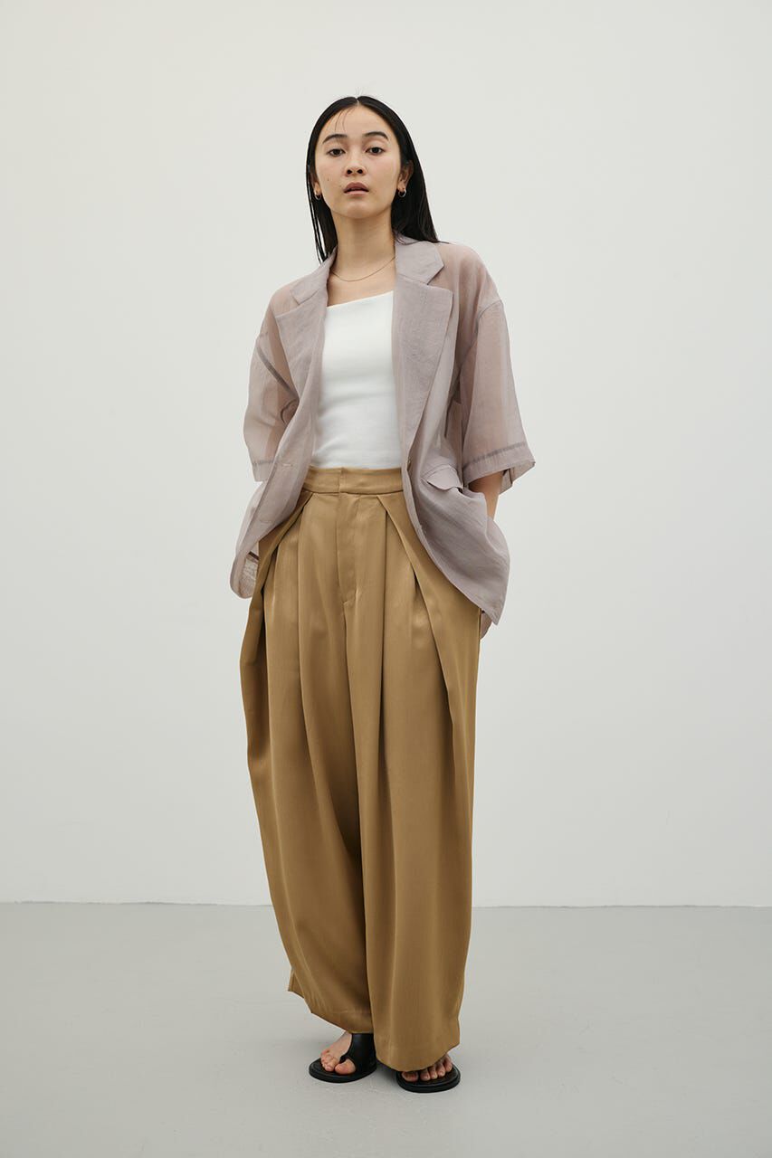 STYLEMIXER「ハーフスリーブシアーテーラージャケット」|その他|