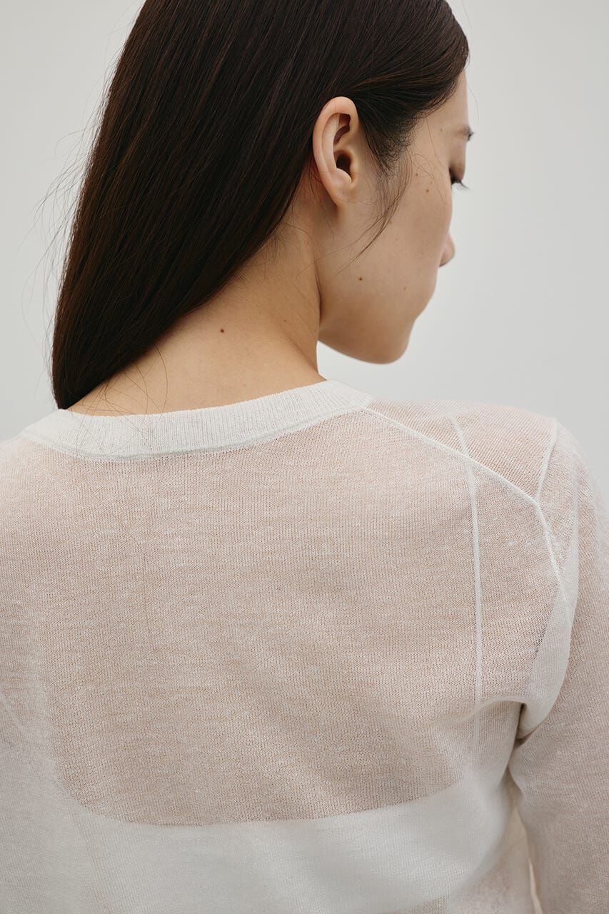 STYLEMIXER「ウォッシャブルリネンニットカーディガン」|カーディガン|