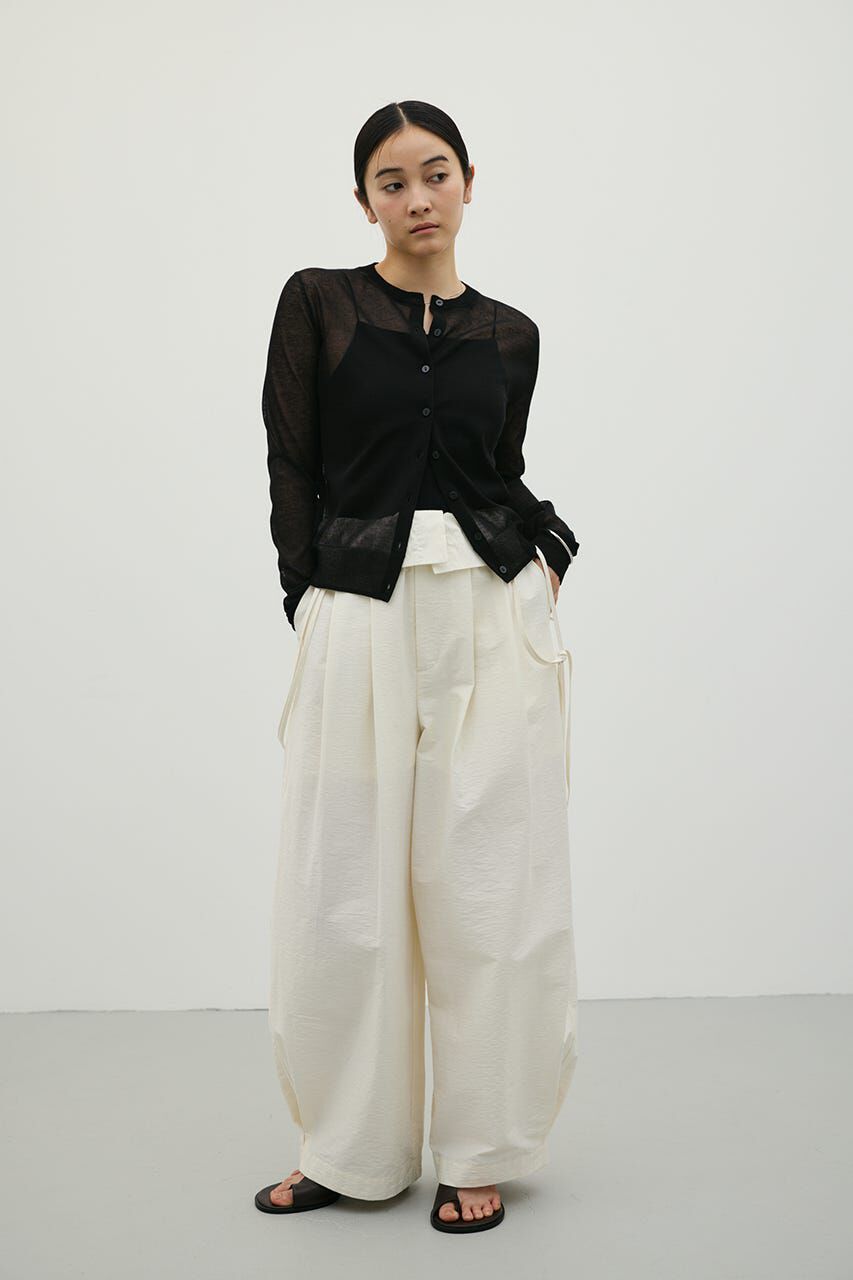 STYLEMIXER「ウォッシャブルリネンニットカーディガン」|カーディガン|