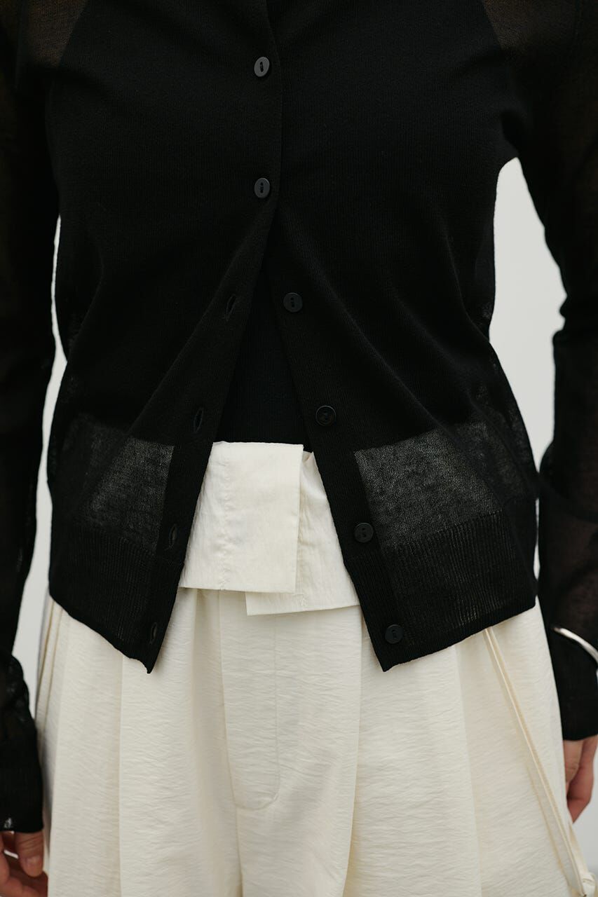 STYLEMIXER「ウォッシャブルリネンニットカーディガン」|カーディガン|