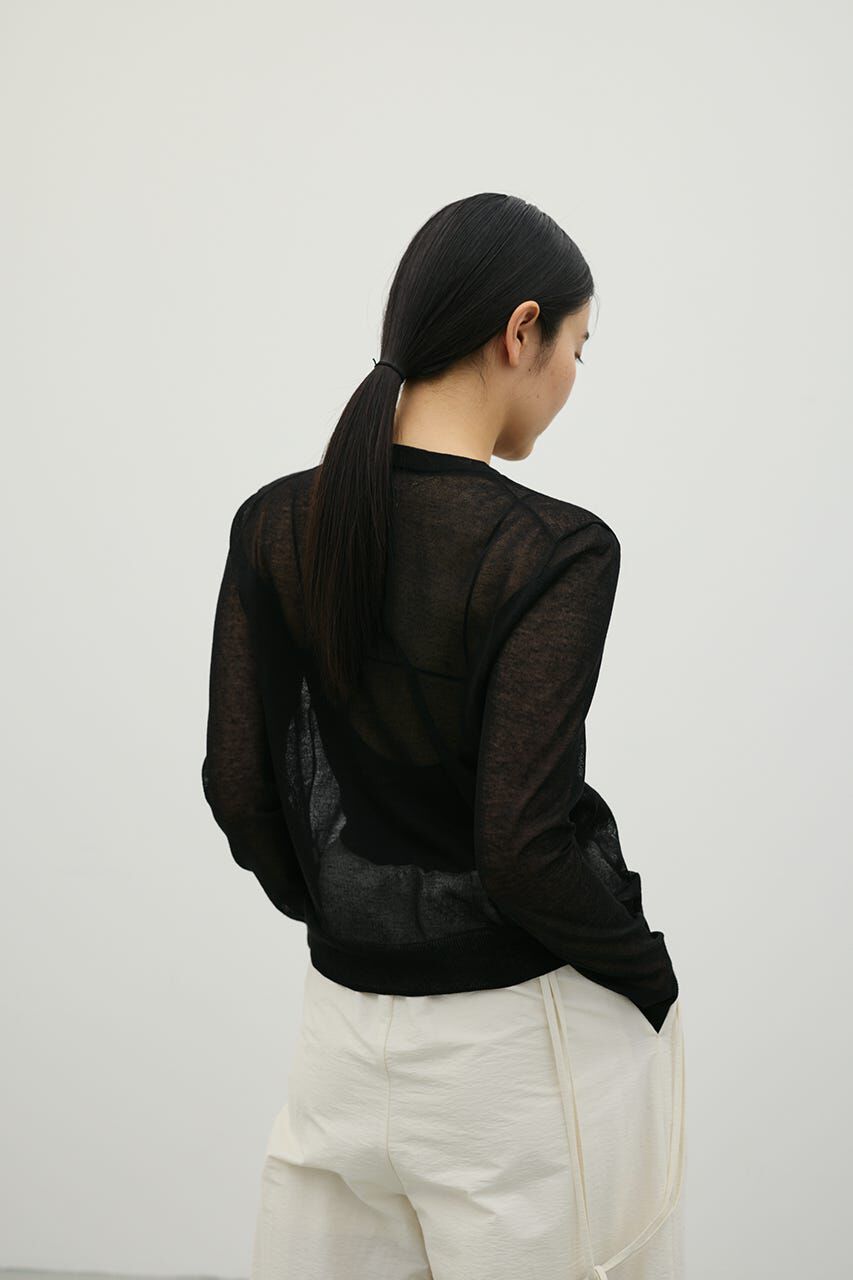 STYLEMIXER「ウォッシャブルリネンニットカーディガン」|カーディガン|