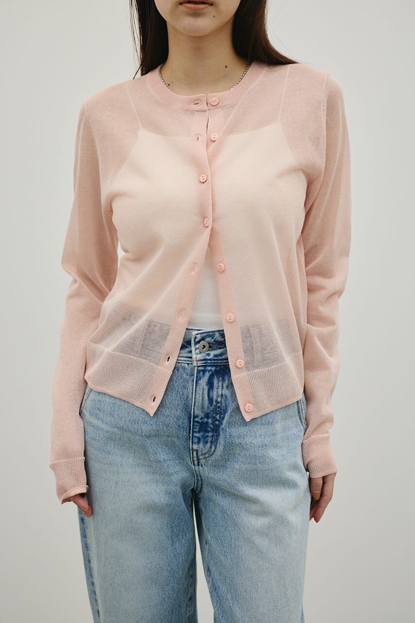 STYLEMIXER「ウォッシャブルリネンニットカーディガン」|カーディガン|