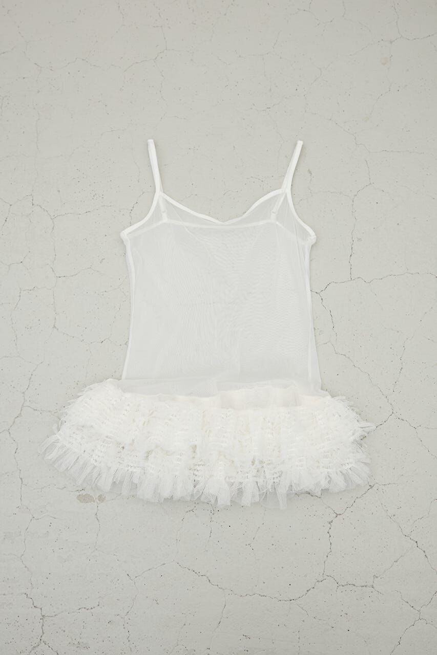 STYLEMIXER「チュールレイヤードキャミソール」|キャミソール|