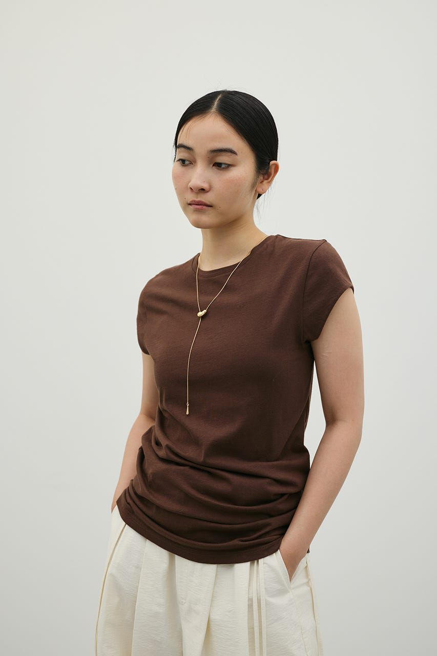 STYLEMIXER「フレンチスリーブT」|Tシャツ・カットソー|BRN