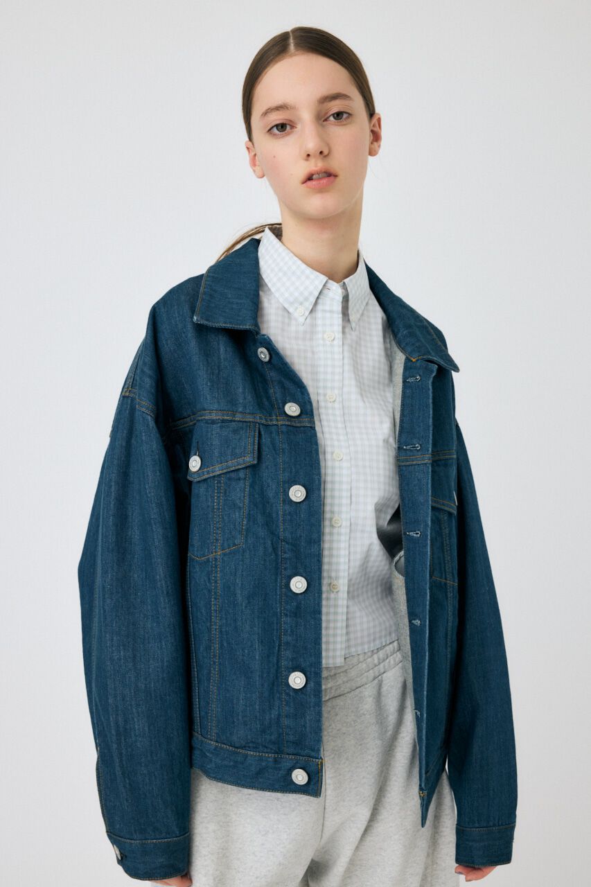 MOUSSY「TINTED デニムジャケット」|デニムジャケット|BLU