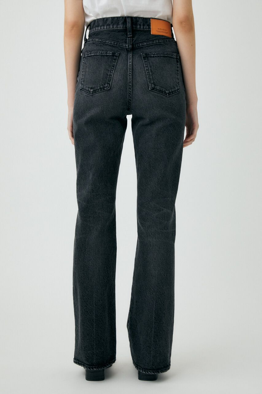 MOUSSY「MVS BLACK FLARE」|デニム|