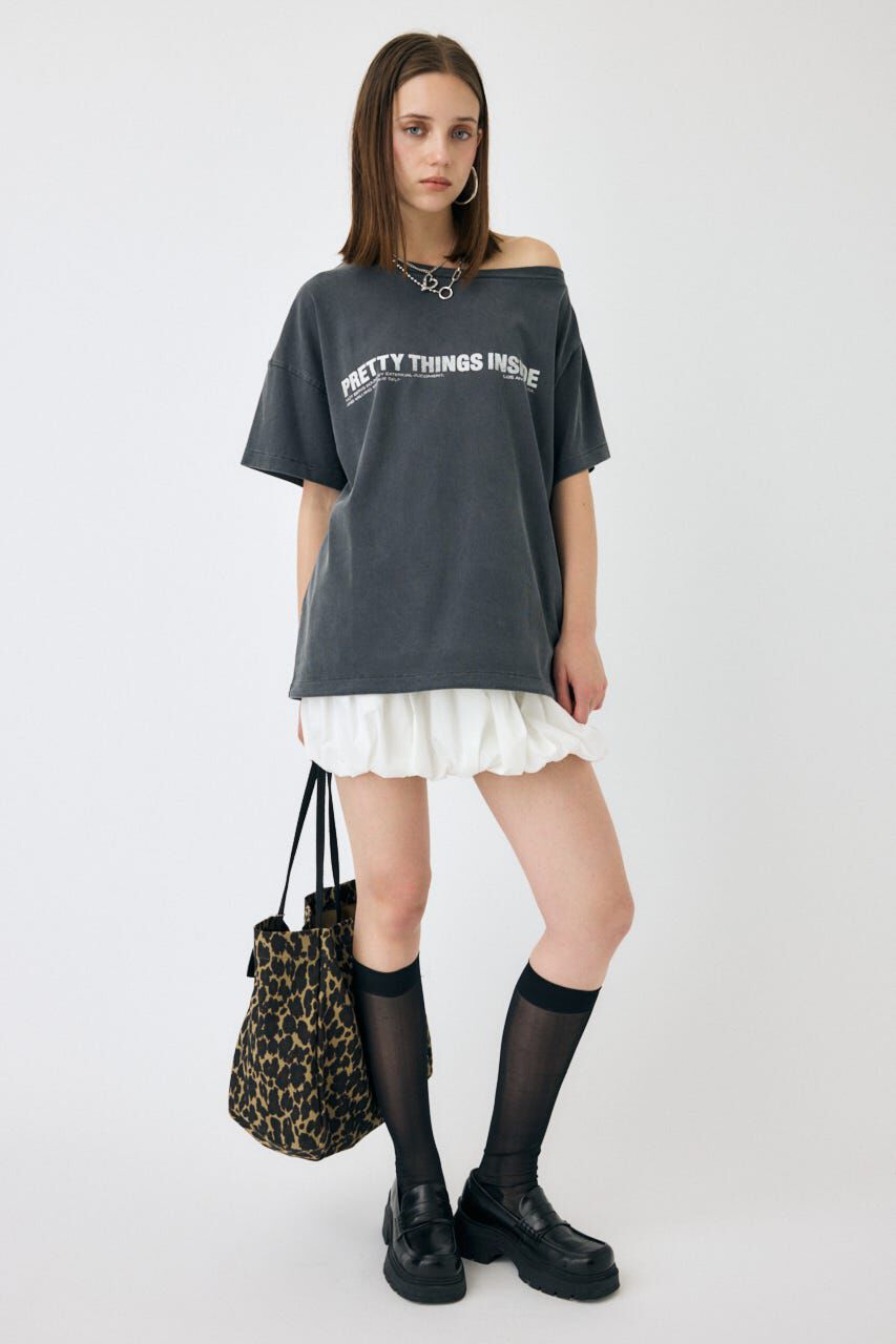 MOUSSY「ONE SHOULDER TEE」|Tシャツ・カットソー|