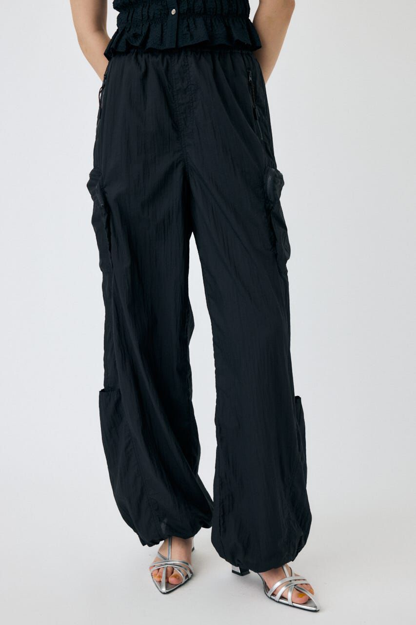 MOUSSY「NYLON CARGO パンツ」|その他|BLK